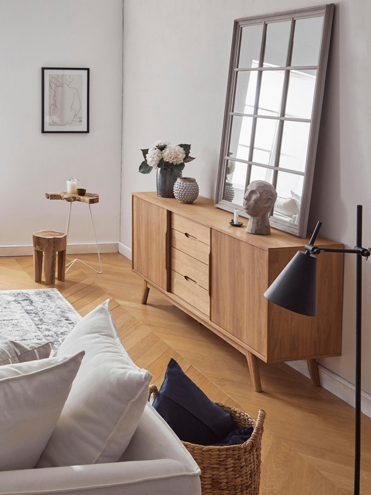 Bettina Wooden Sideboard