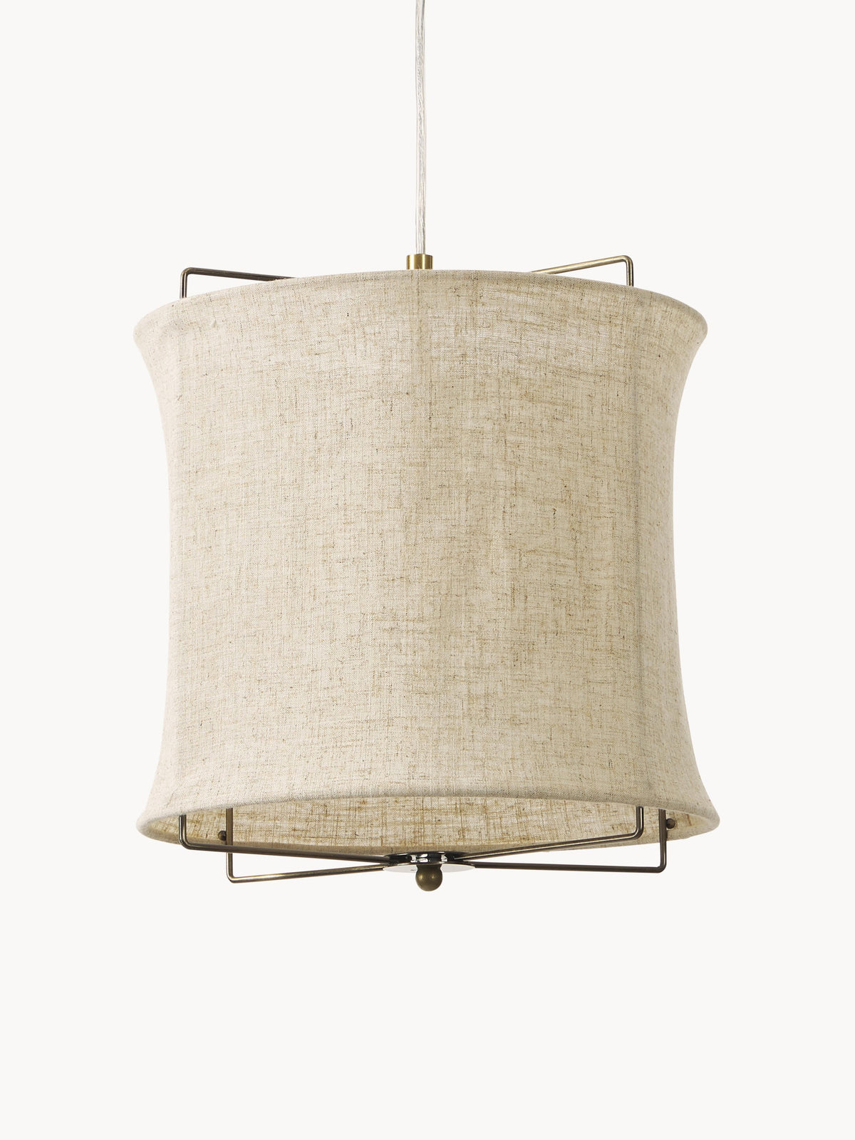 Gallery image 1 - Linen Pendant Light Clouds