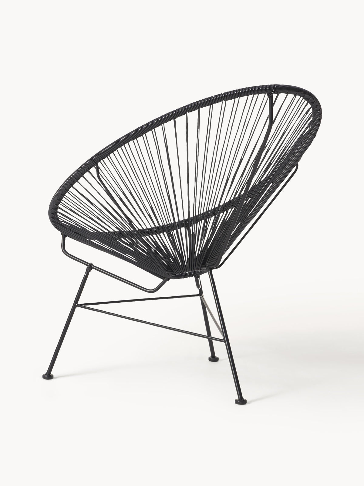 Bahia Plastic Wickerwork Lounge Chair