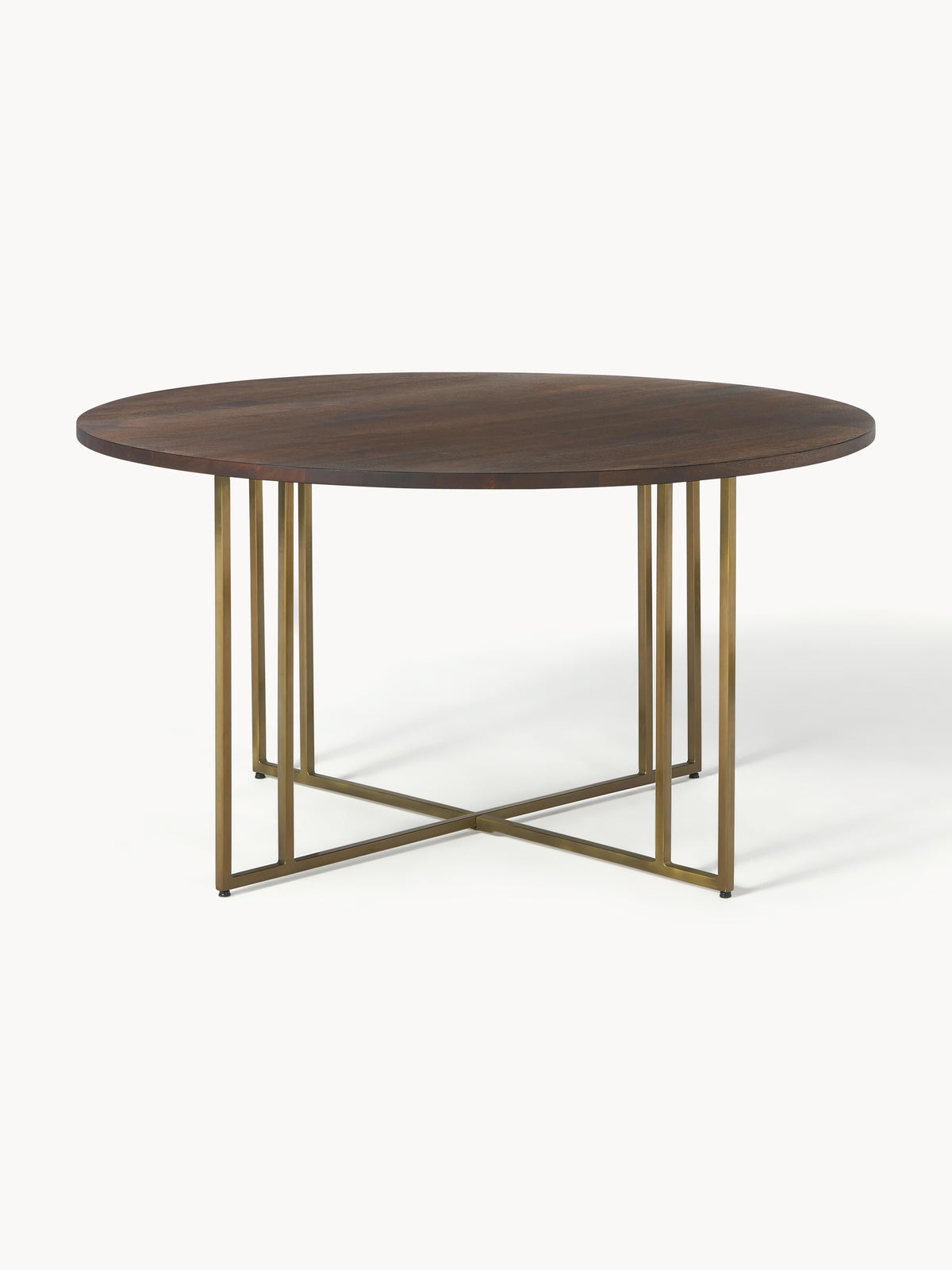 Luca Round Mango Wood Dining Table, in various sizes