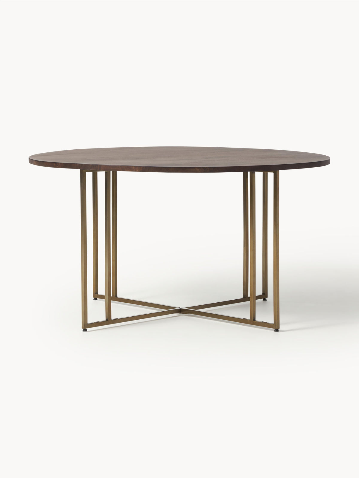 Luca Round Mango Wood Dining Table, in various sizes
