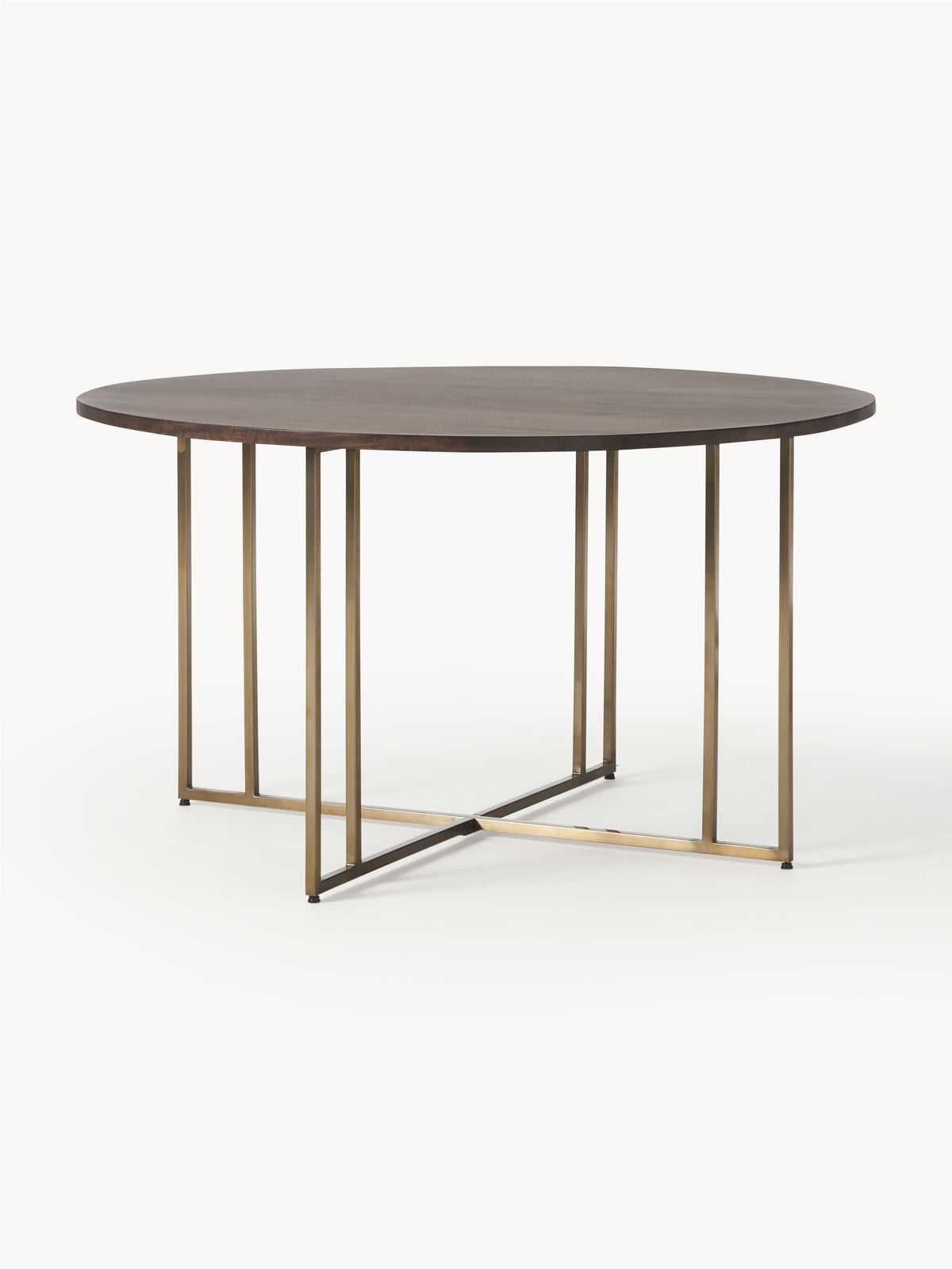 Luca Round Mango Wood Dining Table, in various sizes