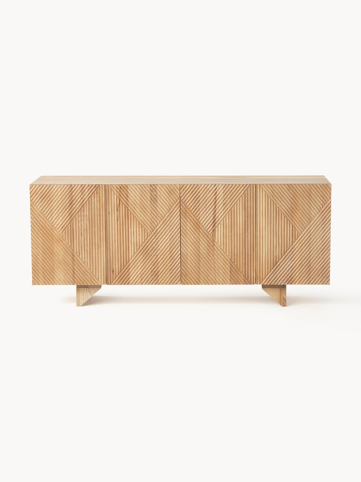 Louis Ash Wood Sideboard
