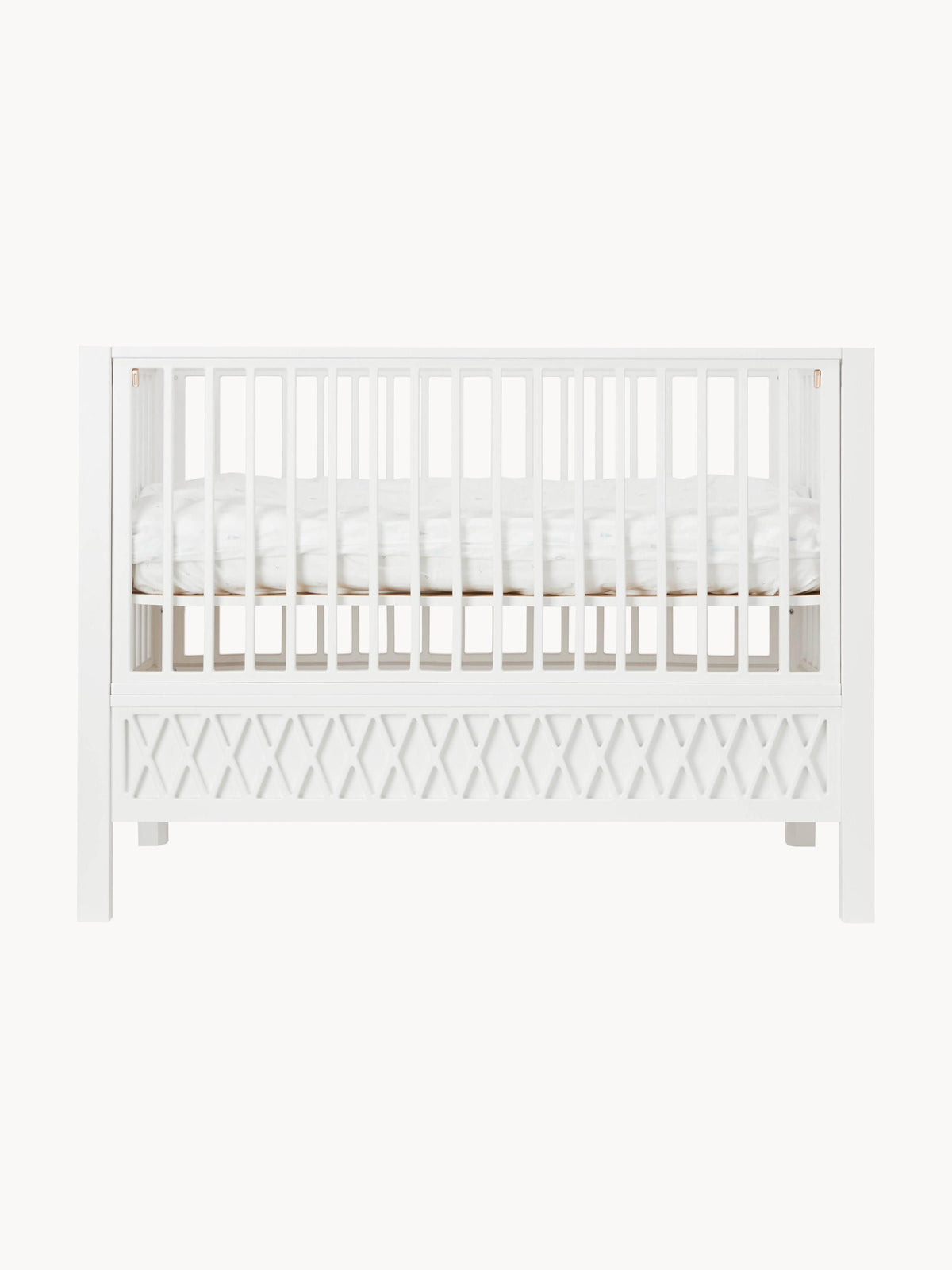 Harlequin Height-Adjustable Cot, 60 x 120 cm