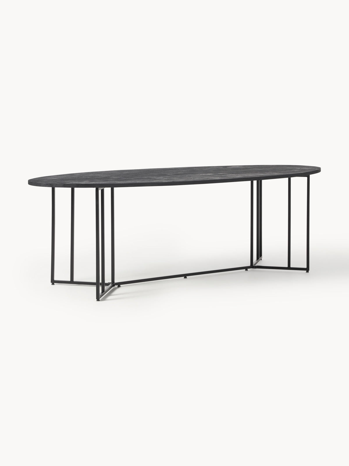 Gallery image 1 - Oval Mango Wood Dining Table Luca, in various sizes