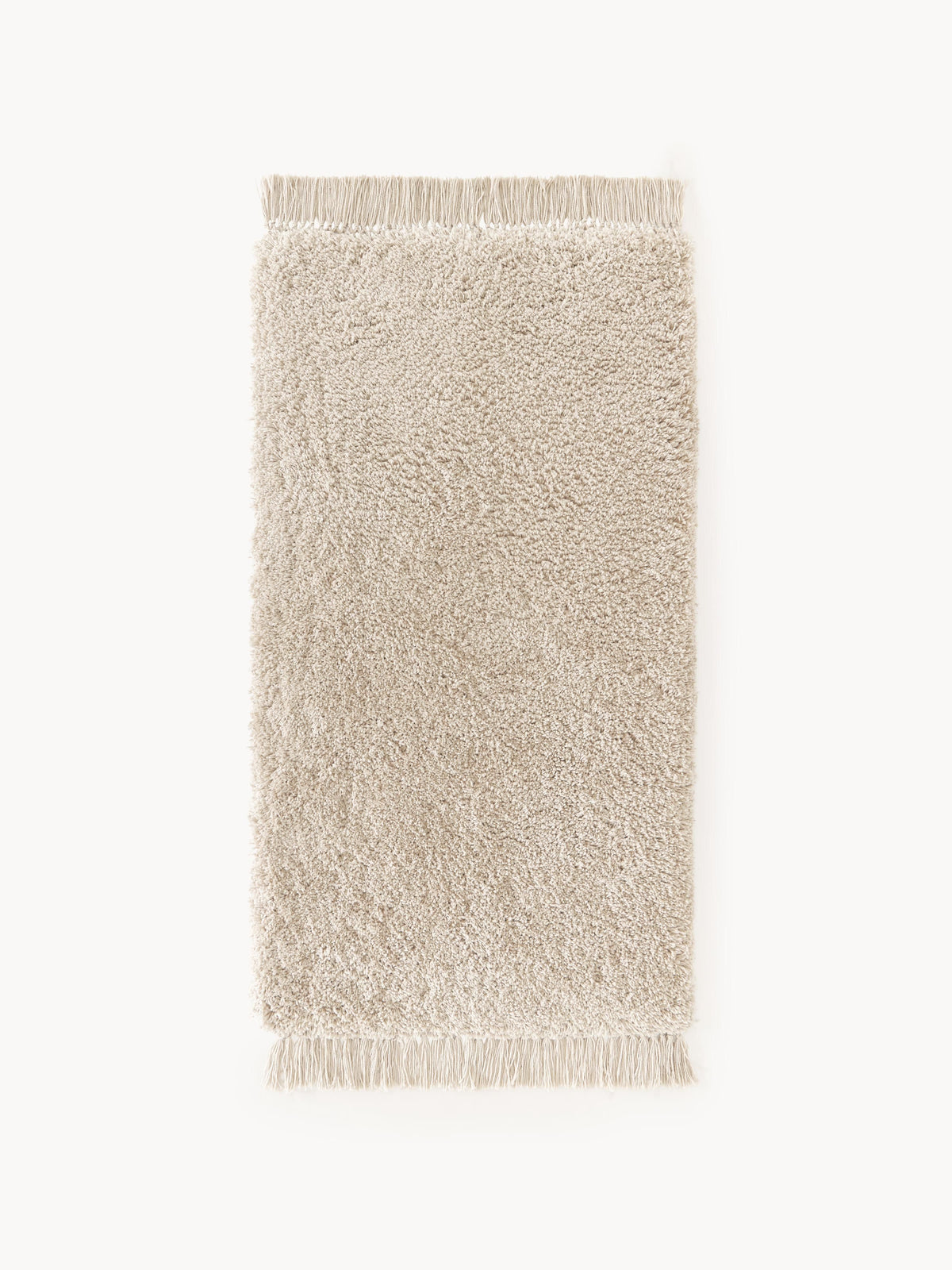 Dreamy Fluffy High-Pile Rug with Fringes