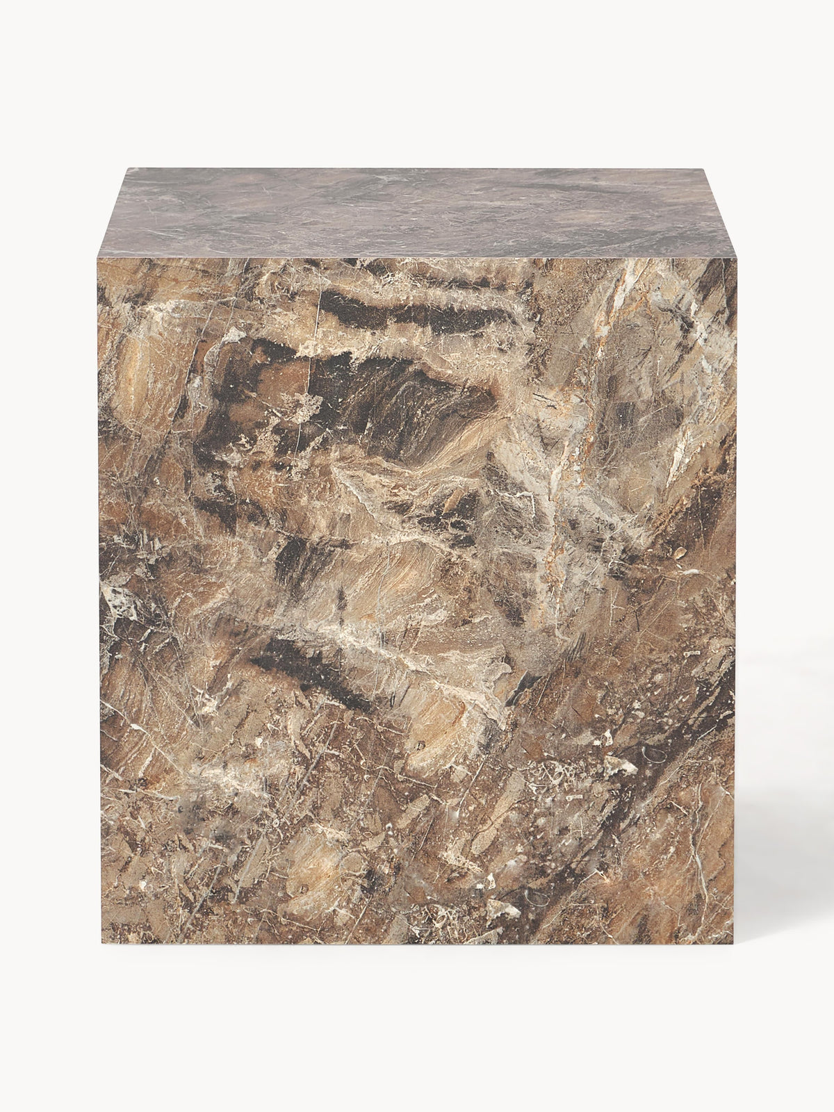 Lesley Marble Effect Side Table