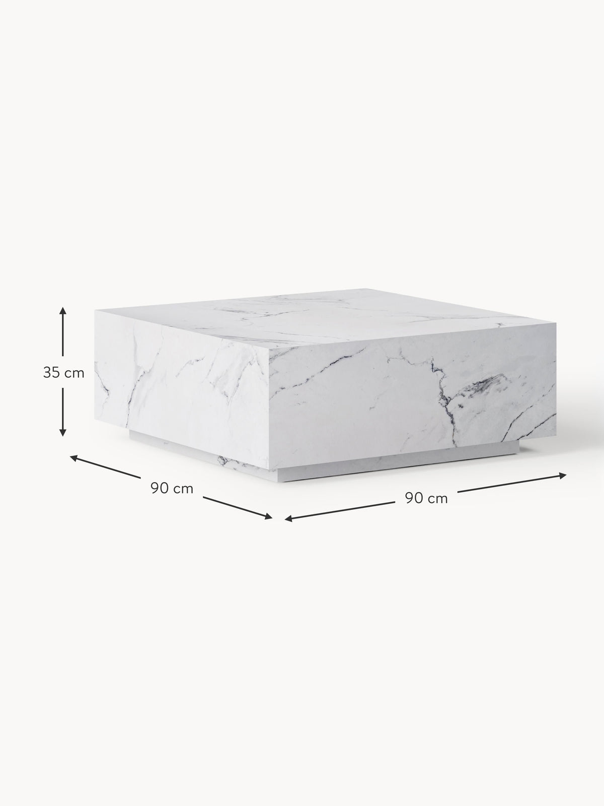 Lesley Marble Effect Coffee Table