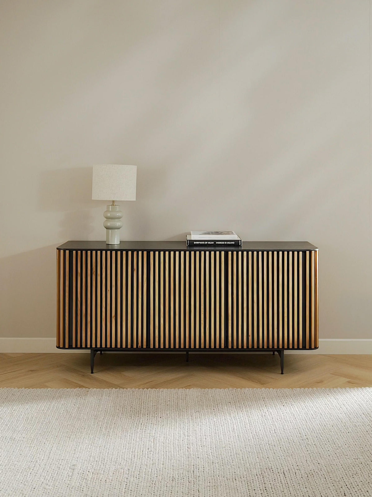 Linea Wooden Sideboard