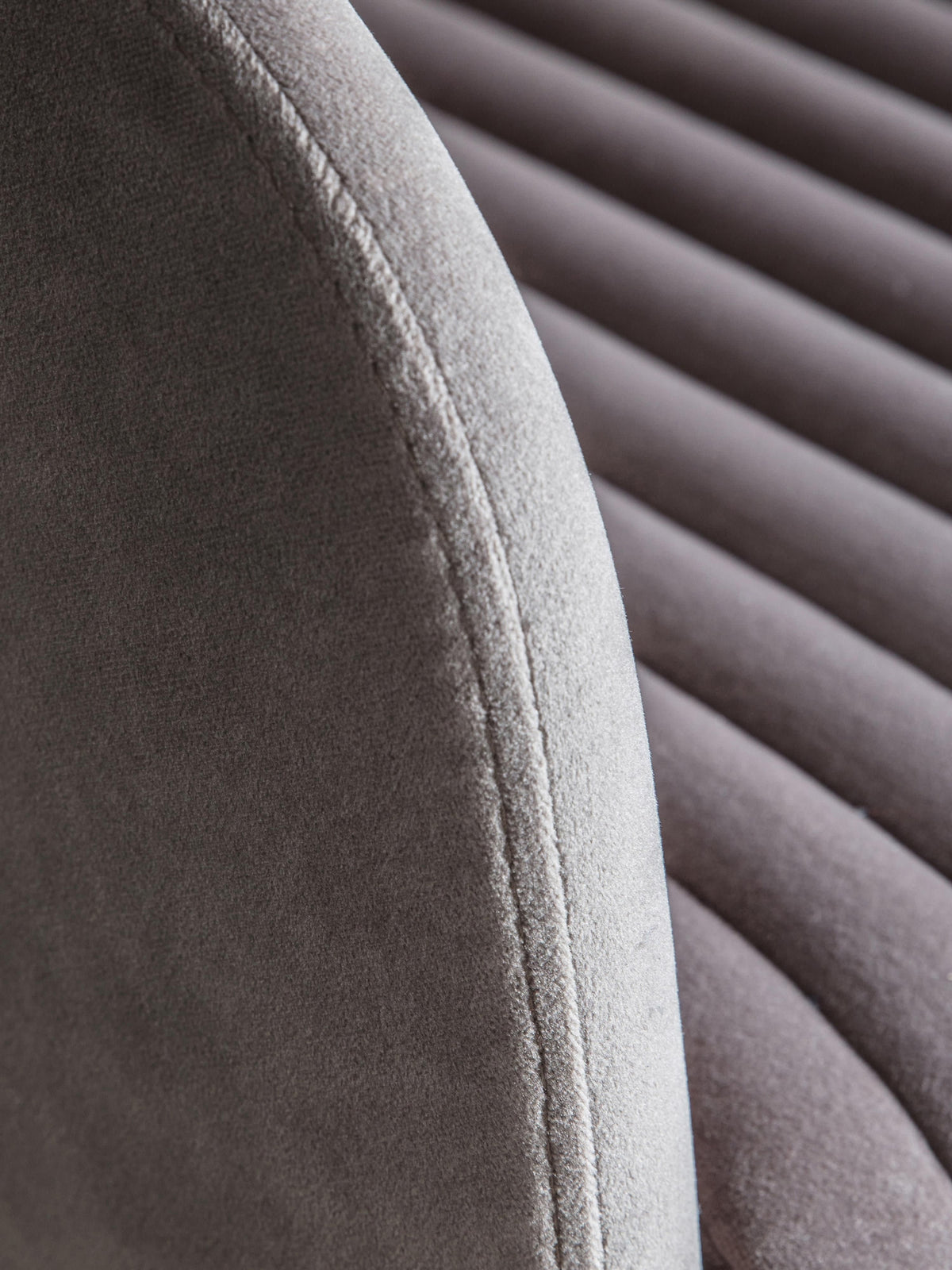 Murray Velvet Desk Chair, Adjustable Height