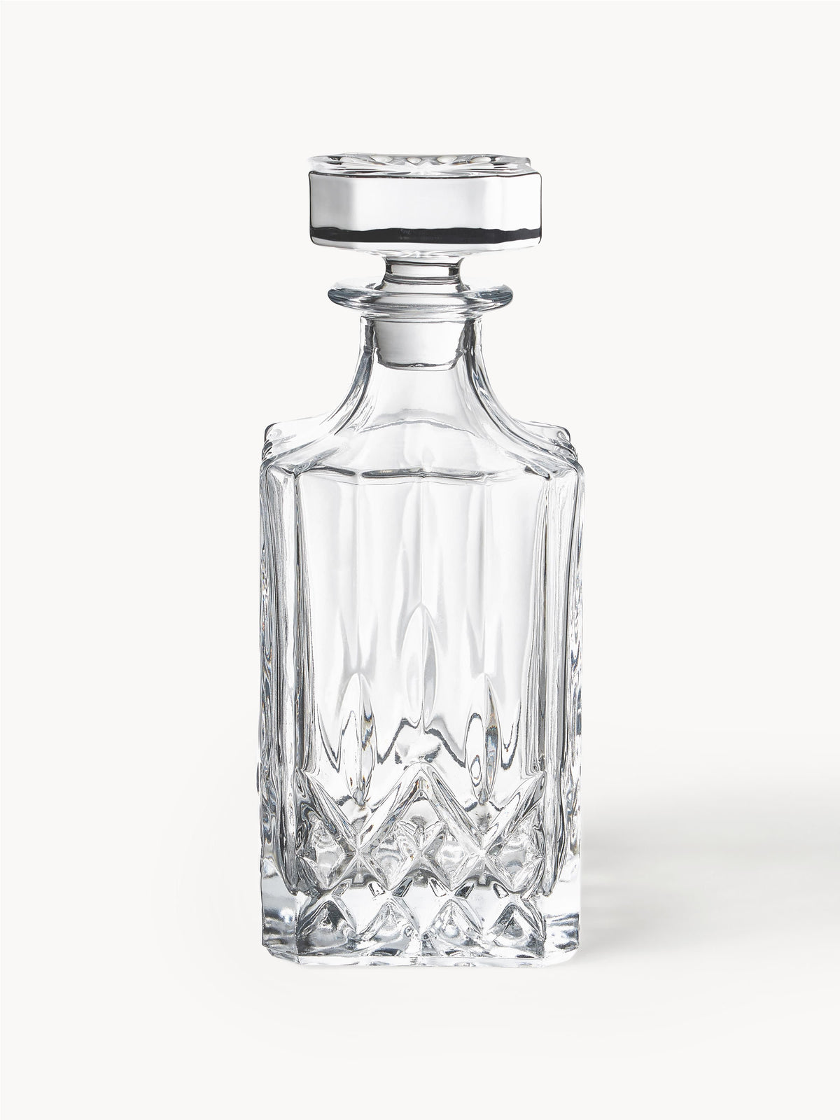 George Whisky Set with Embossed Pattern
