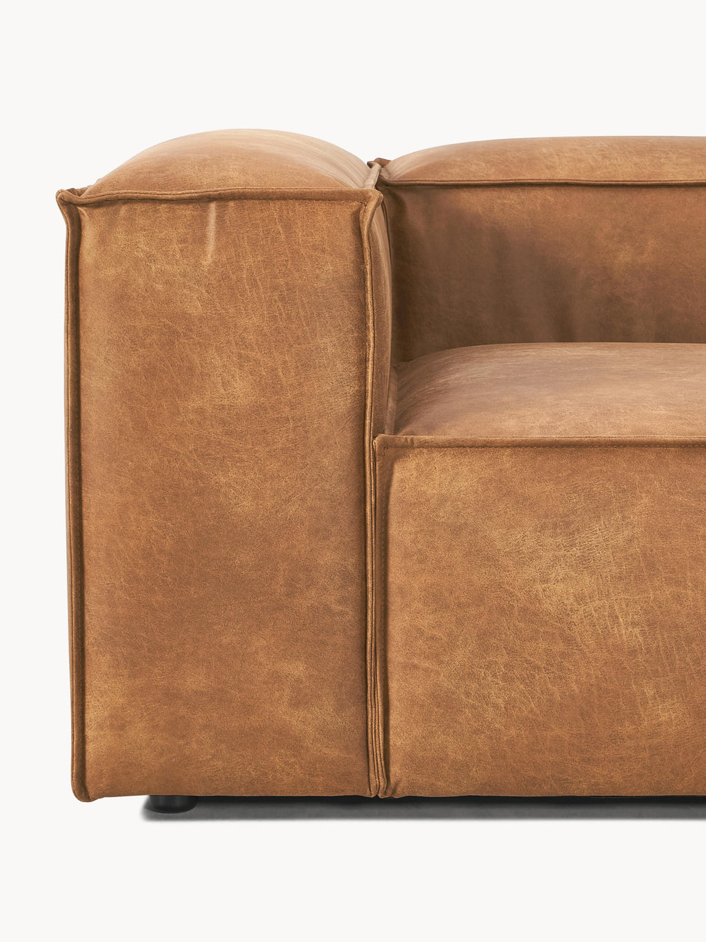 Lennon XL Modular Leather Ottoman