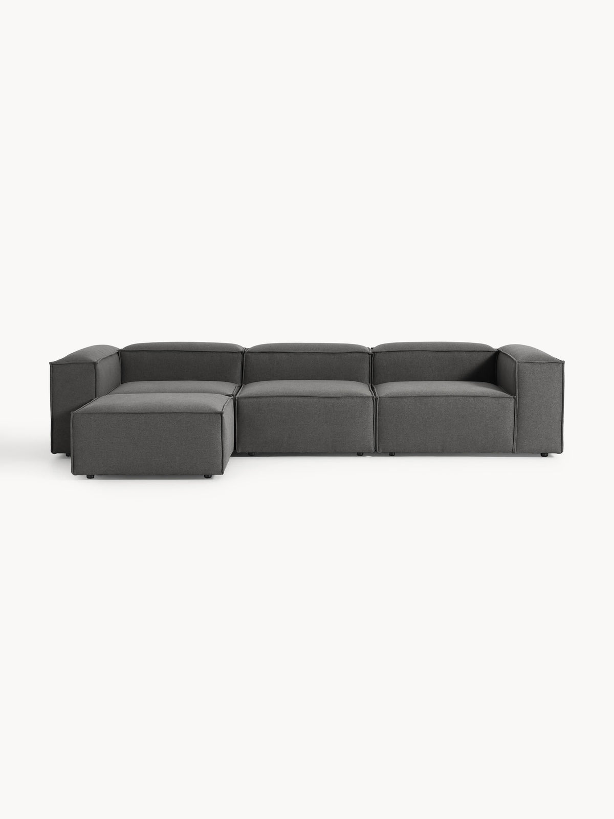 Lennon Modular Sofa (4-seater) with Ottoman (left/right)