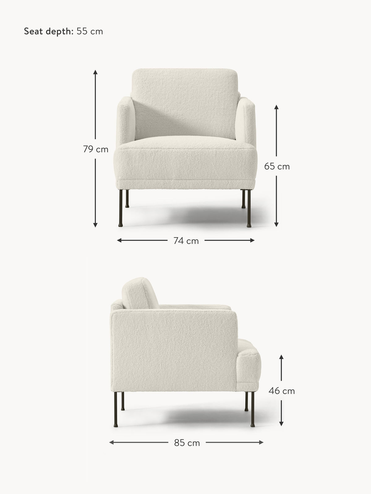 Fluente Teddy Armchair