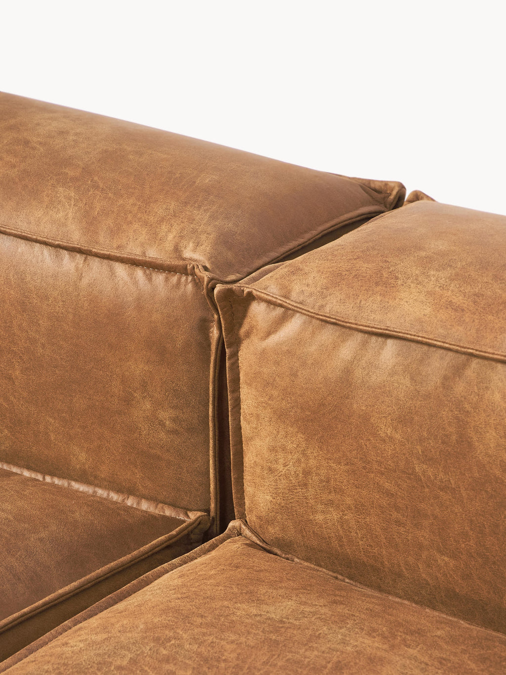 Lennon Modular Leather Sofa (4-seater)