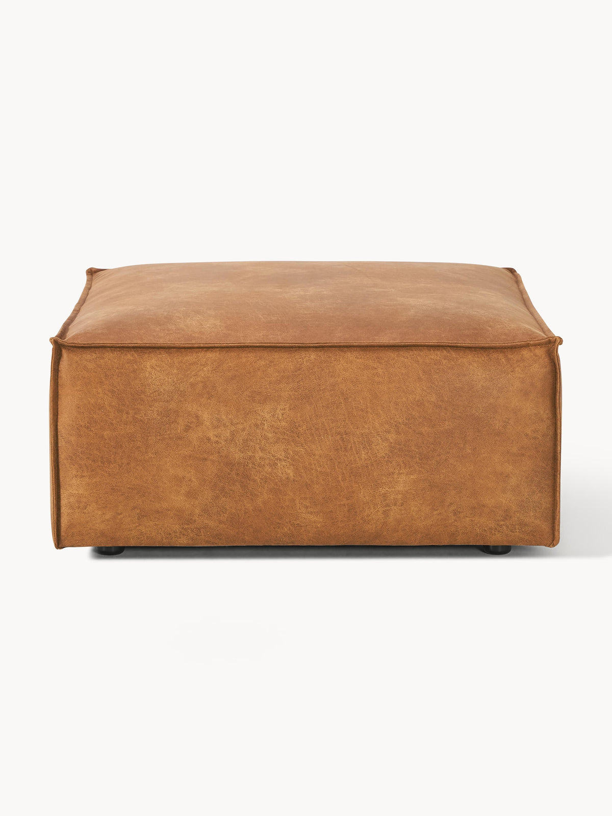 Lennon Leather Ottoman