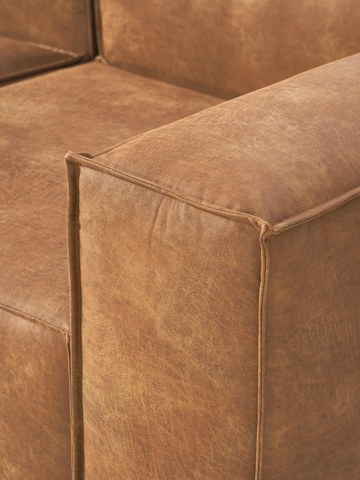 Lennon Modular Leather Sofa (3-seater)