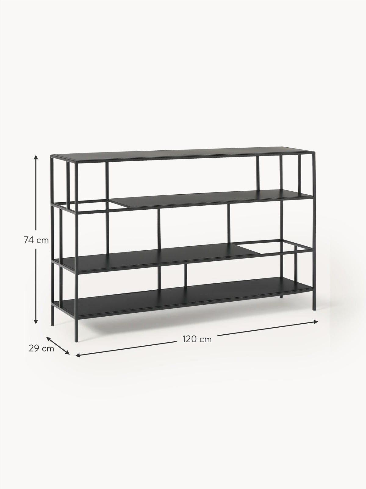 Sheldon Metal Shelving Unit