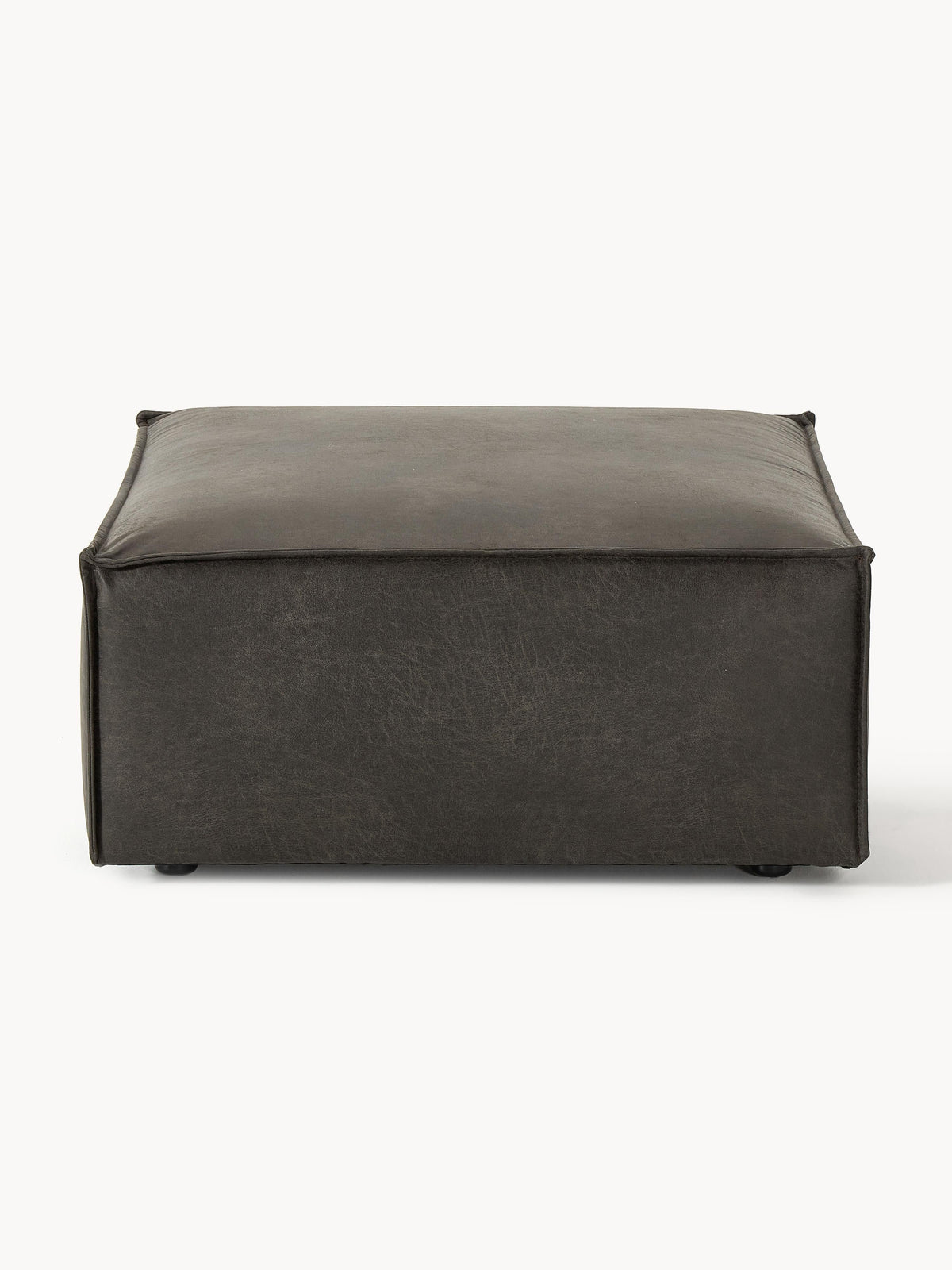Lennon Leather Ottoman