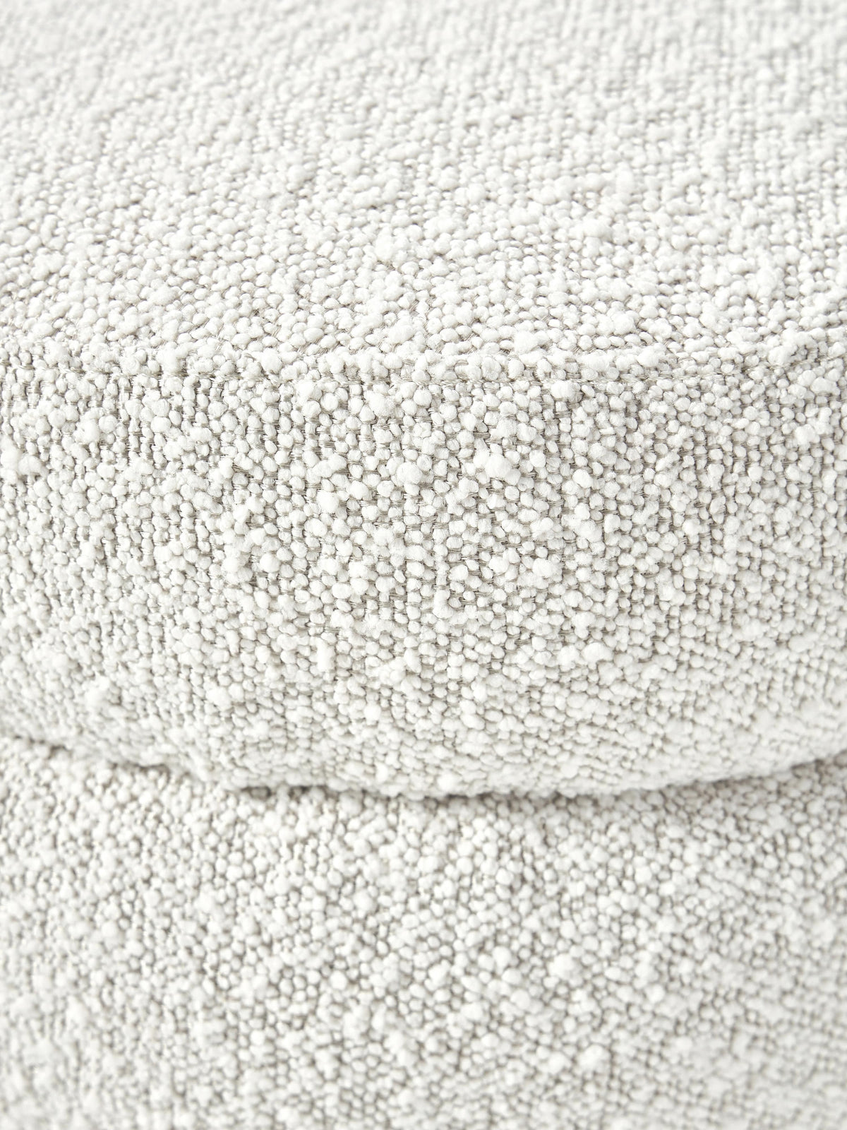 Alto Bouclé Upholstered Stool