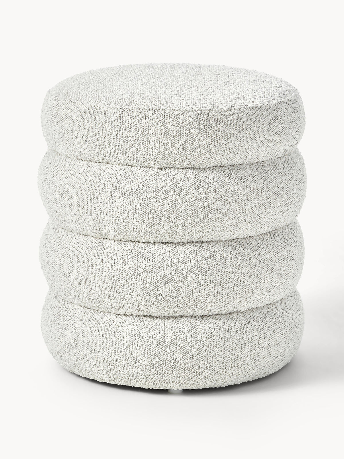 Gallery image 1 - Bouclé Upholstered Stool Alto