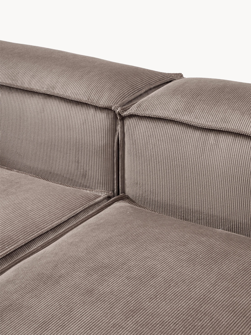Lennon Corduroy Modular Corner Sofa (3-seater)