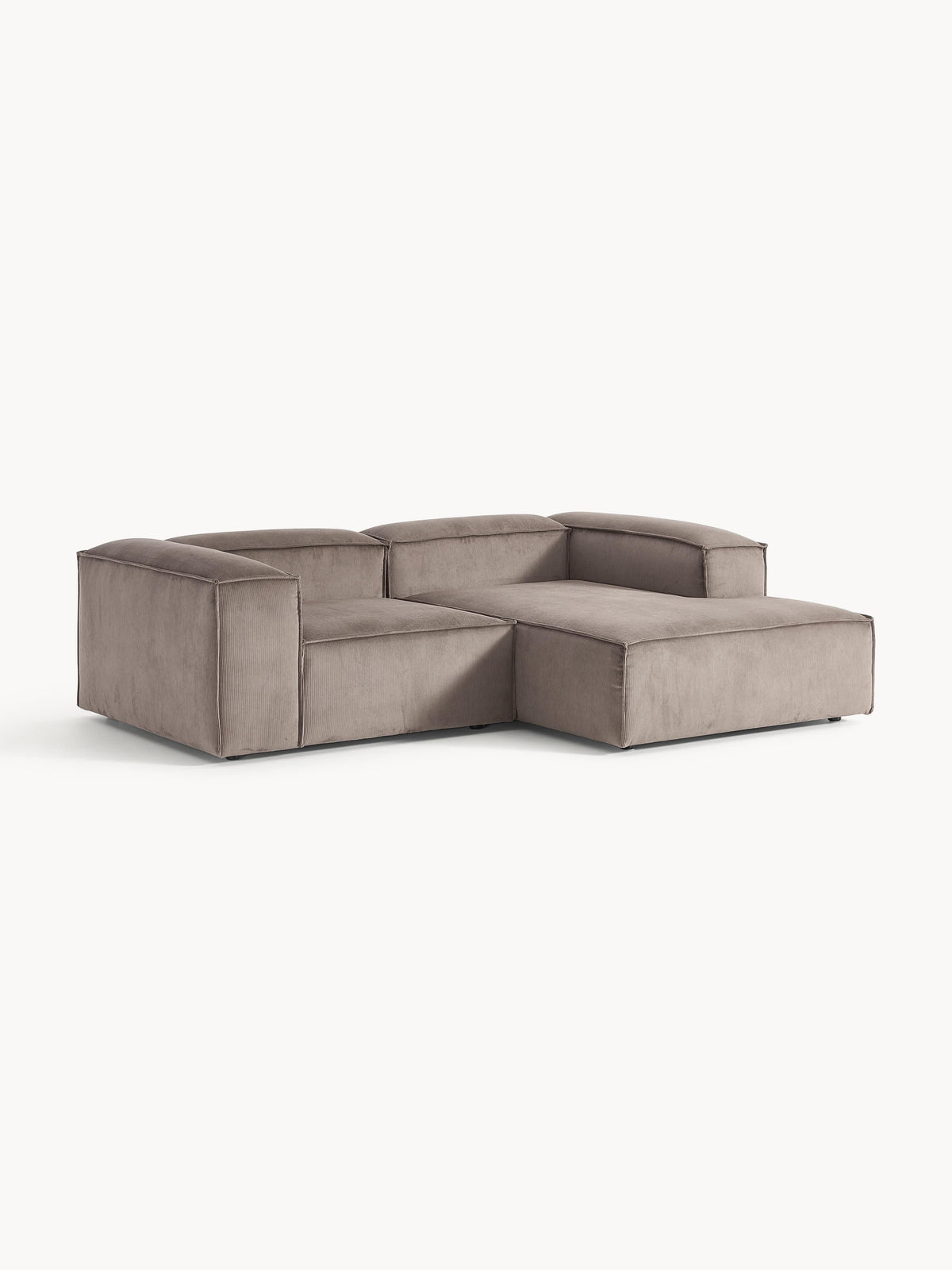 Lennon Corduroy Modular Corner Sofa (3-seater)