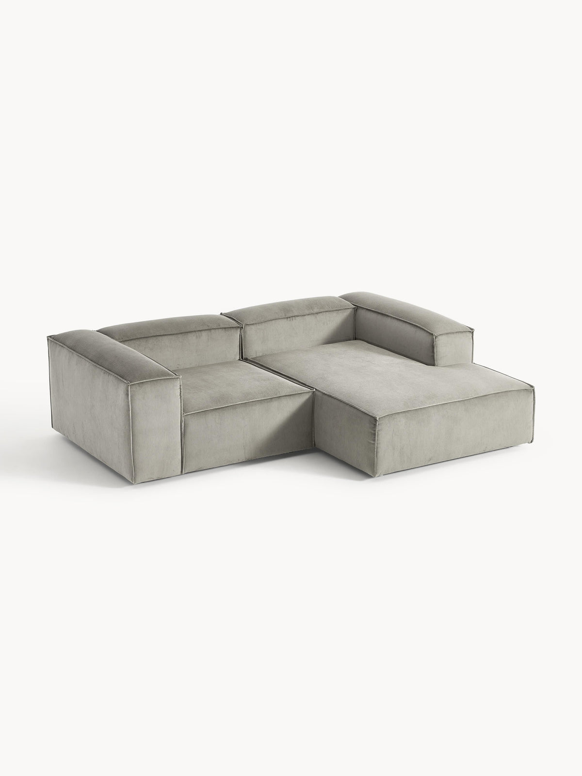 Lennon Corduroy Modular Corner Sofa (3-seater)