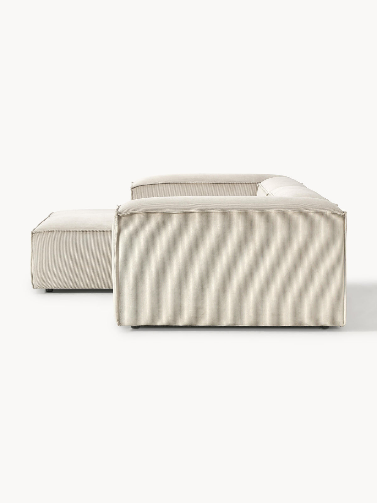 Lennon Corduroy Modular Corner Sofa (2-seater)
