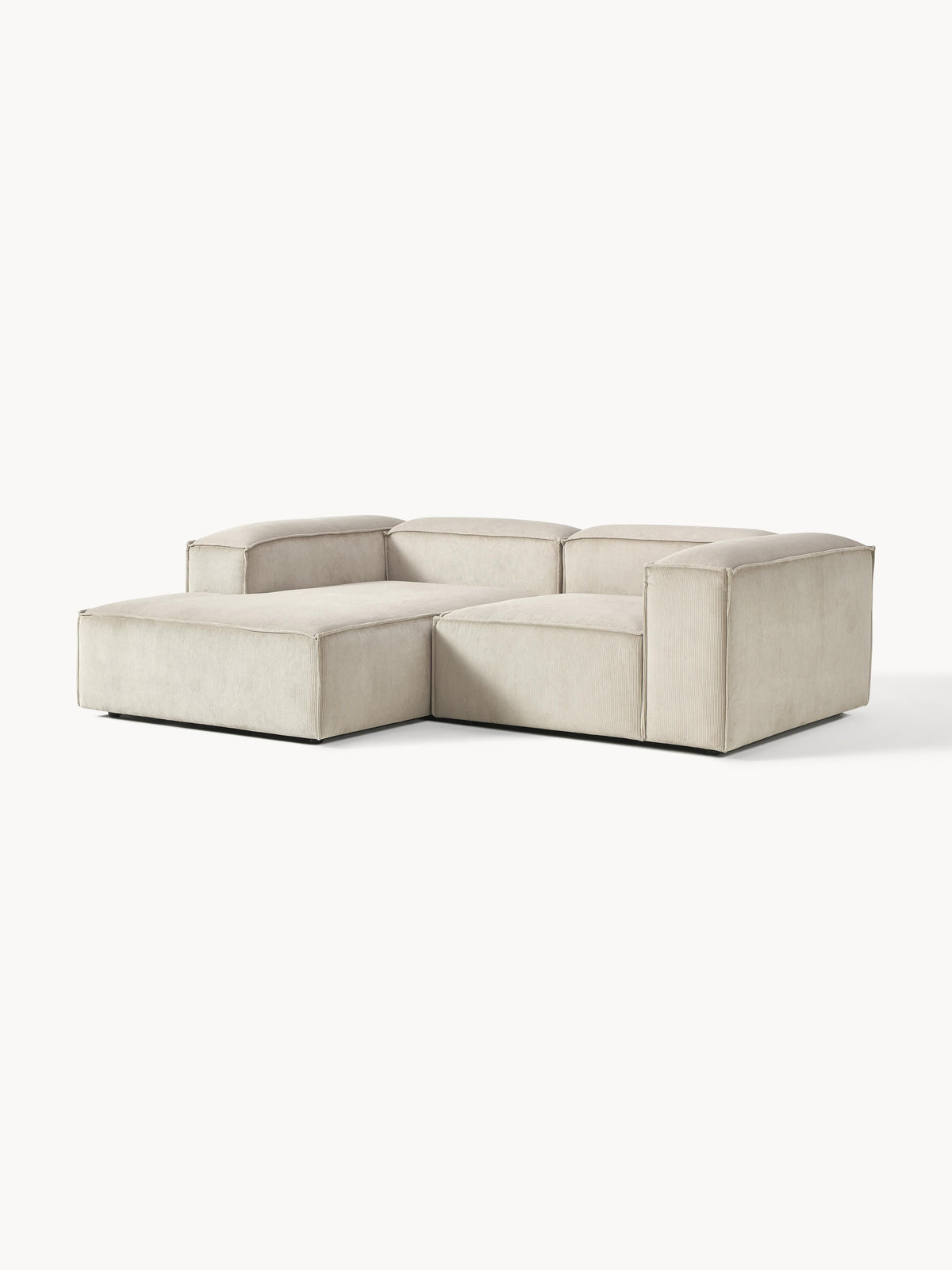 Lennon Corduroy Modular Corner Sofa (2-seater)