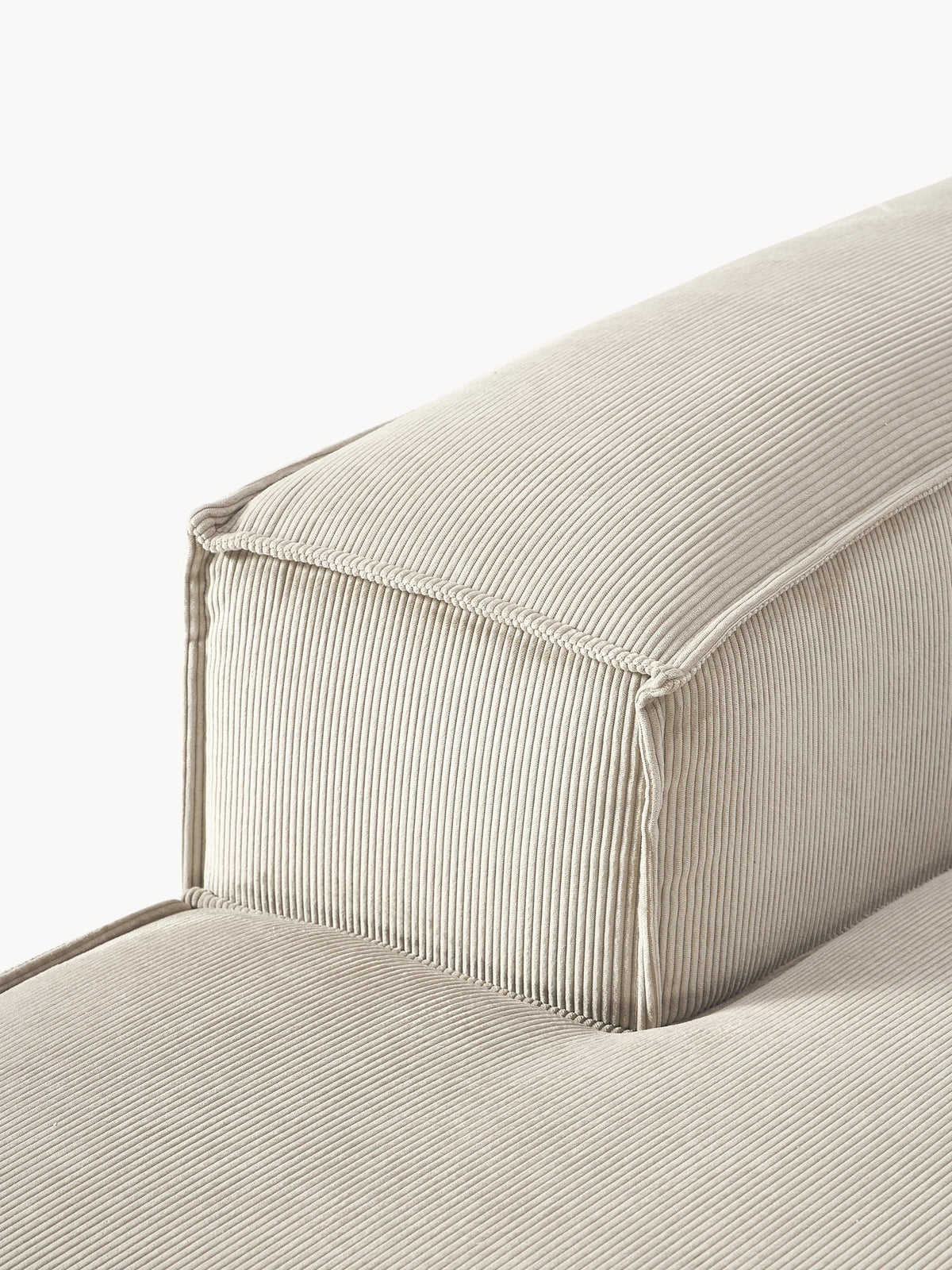 Lennon Corduroy Modular Corner Sofa (2-seater)