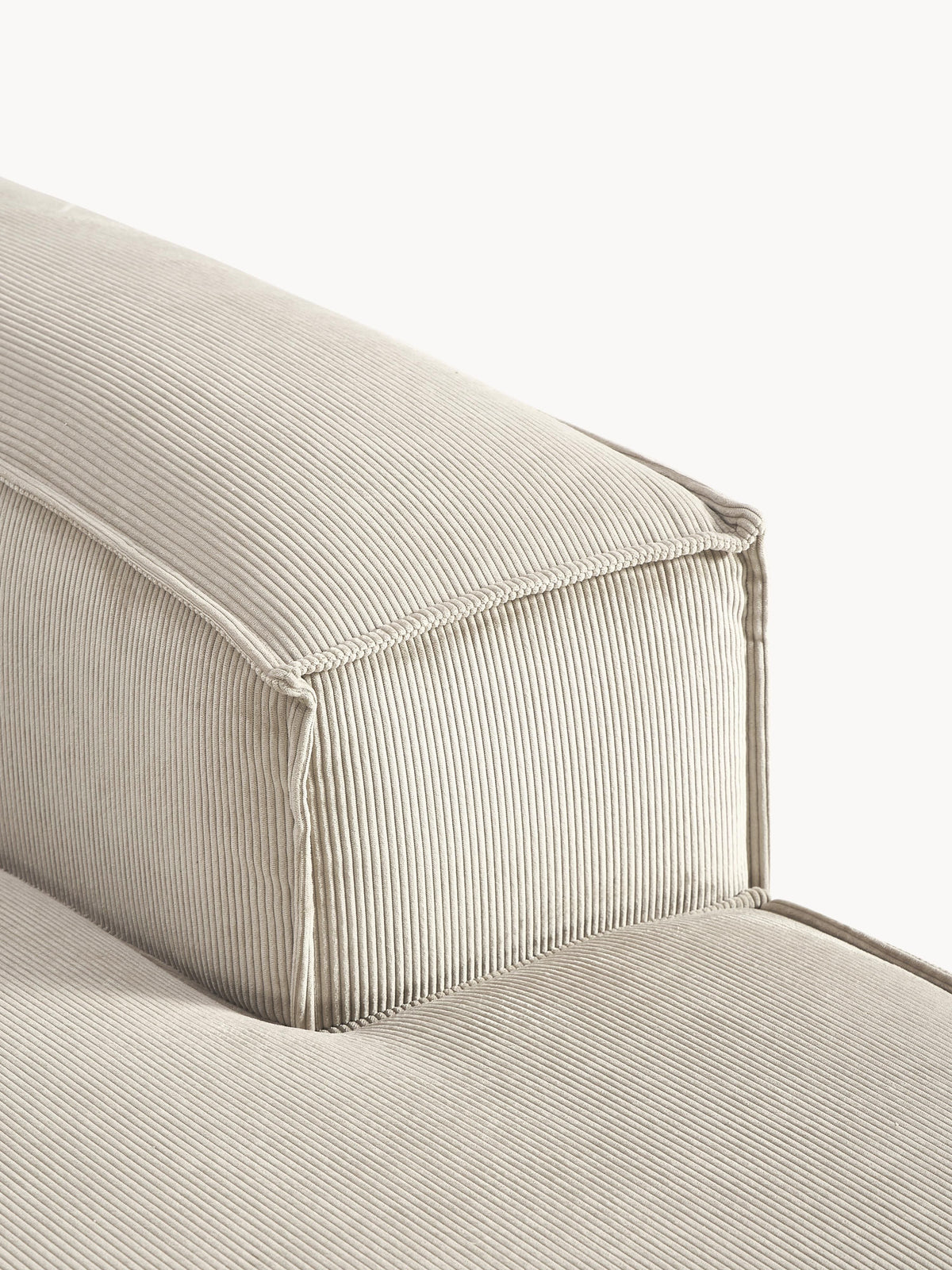Lennon Corduroy Modular Corner Sofa (2-seater)