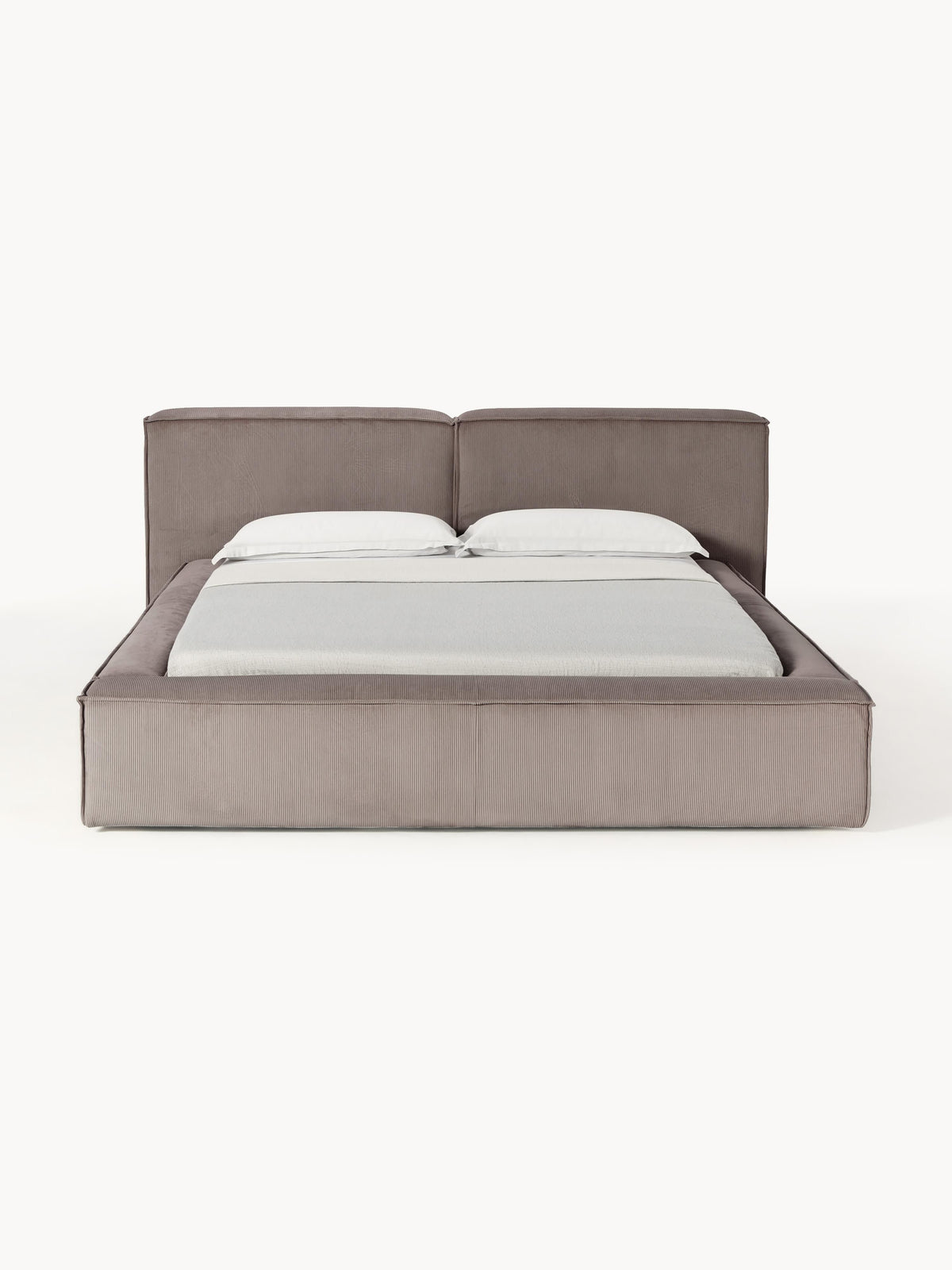 Lennon Upholstered Corduroy Bed