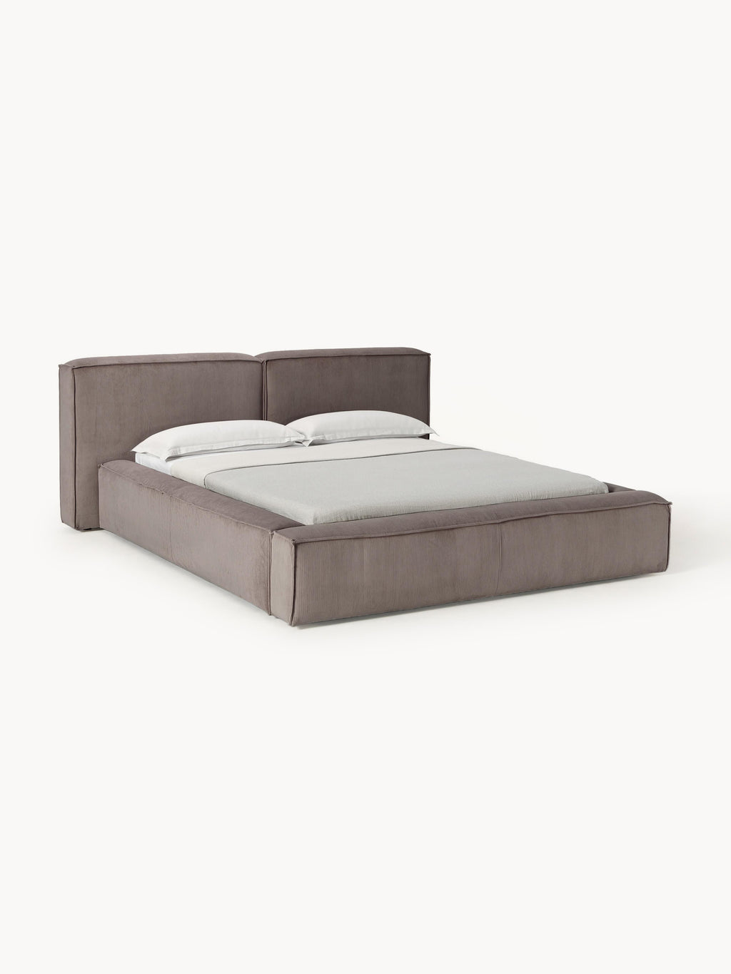 Lennon Upholstered Corduroy Bed