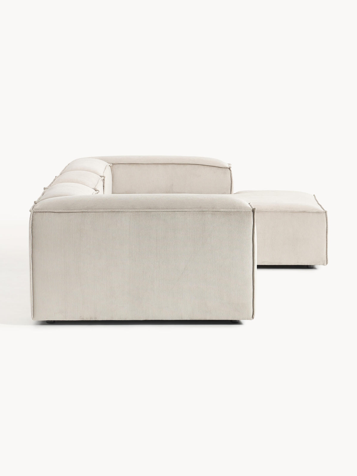 Lennon Corduroy Modular Corner Sofa (4-seater)