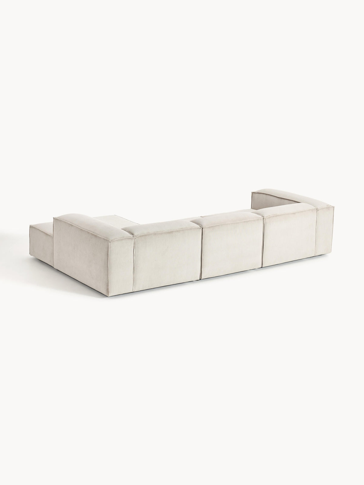 Lennon Corduroy Modular Corner Sofa (4-seater)