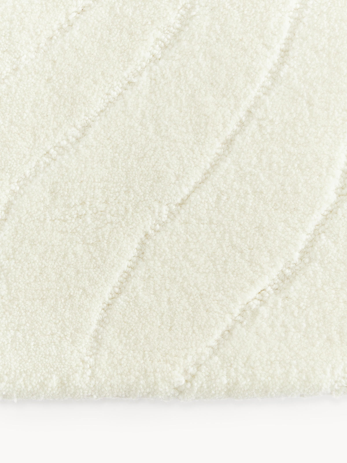 Aaron High-Low Wool Rug, Hand-Tufted