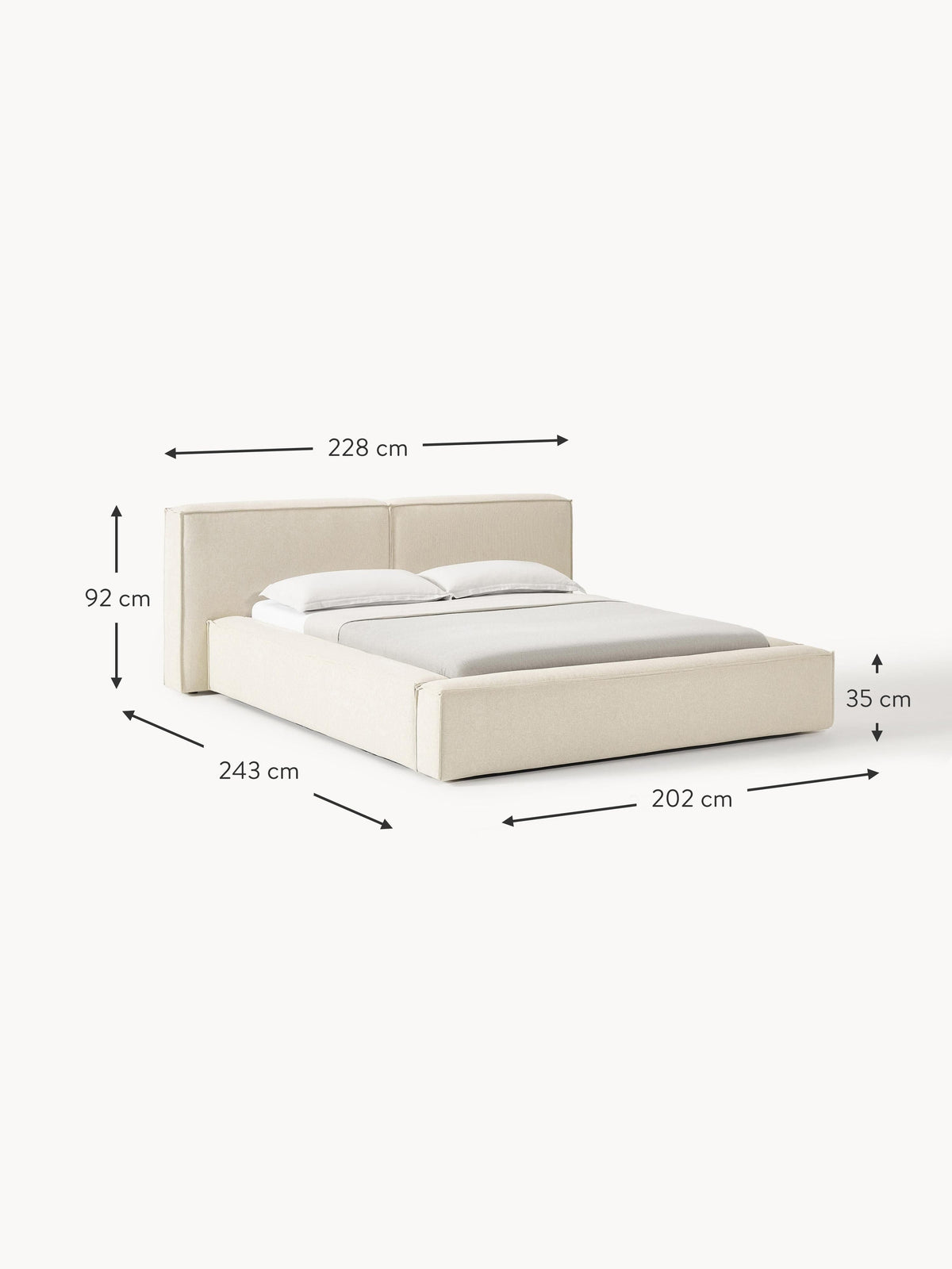 Lennon Upholstered Bed
