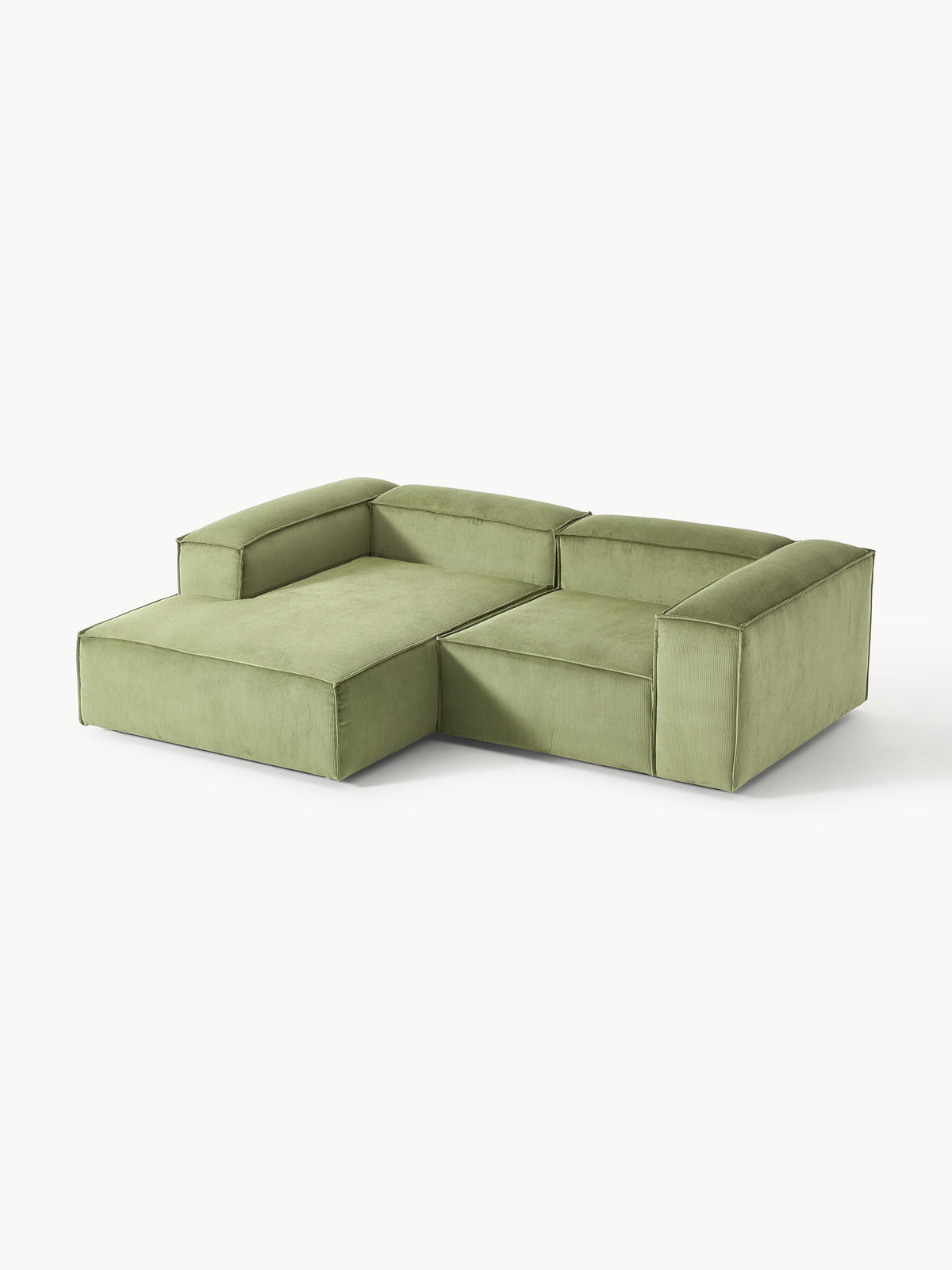 Lennon Corduroy Modular Corner Sofa (2-seater)