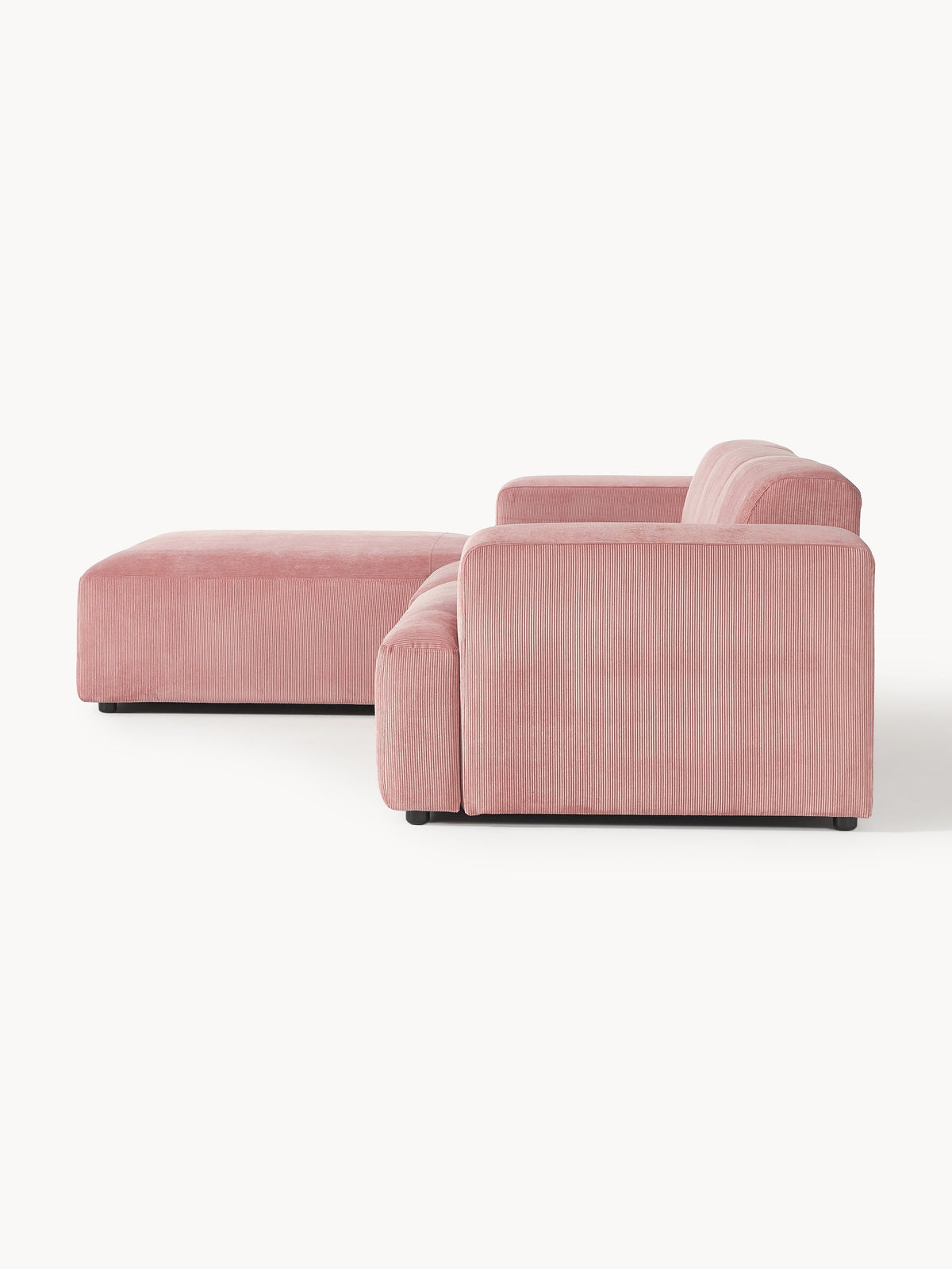 Melva Corduroy Corner Sofa (4-seater)