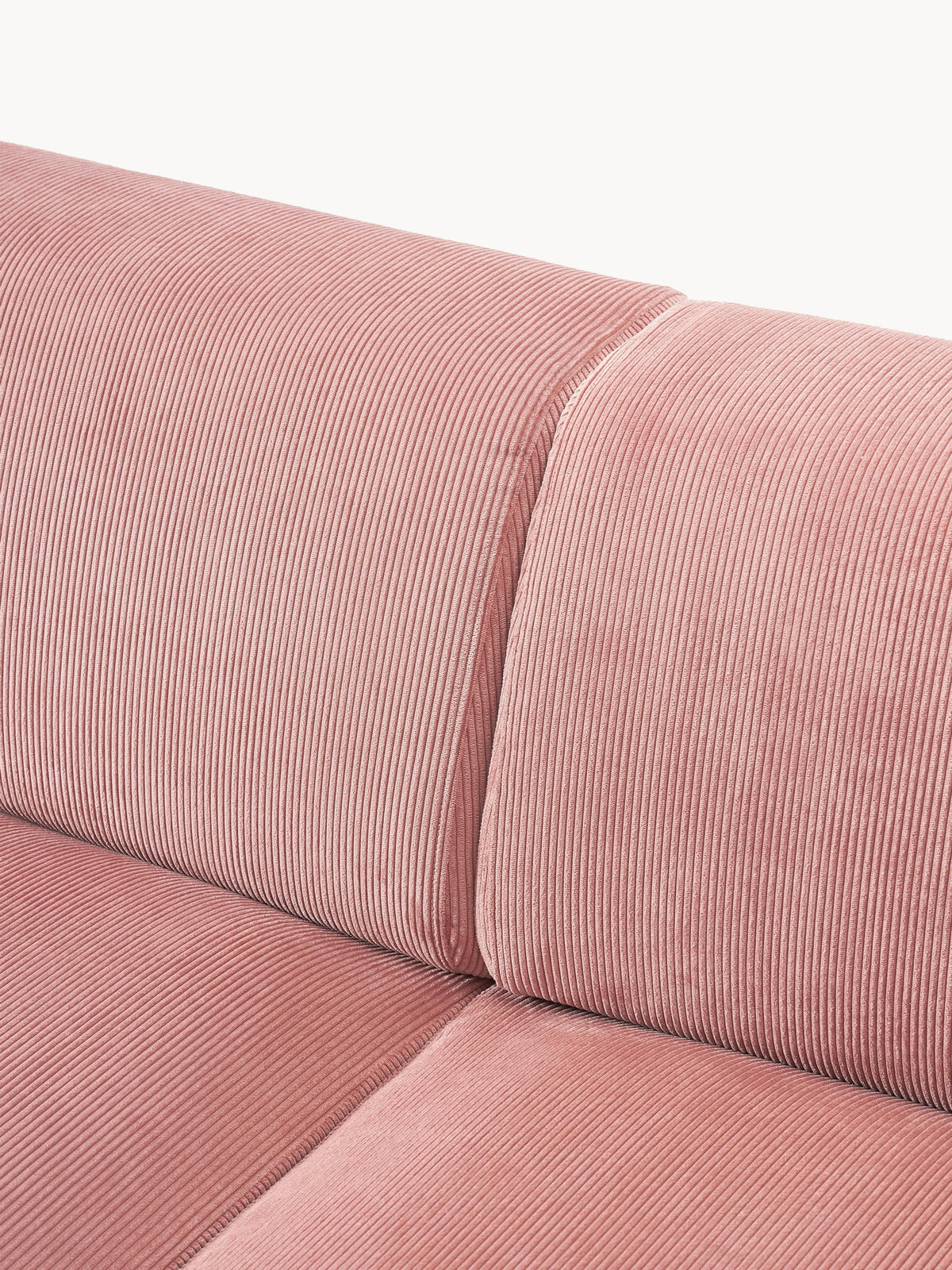 Melva Corduroy Corner Sofa (4-seater)