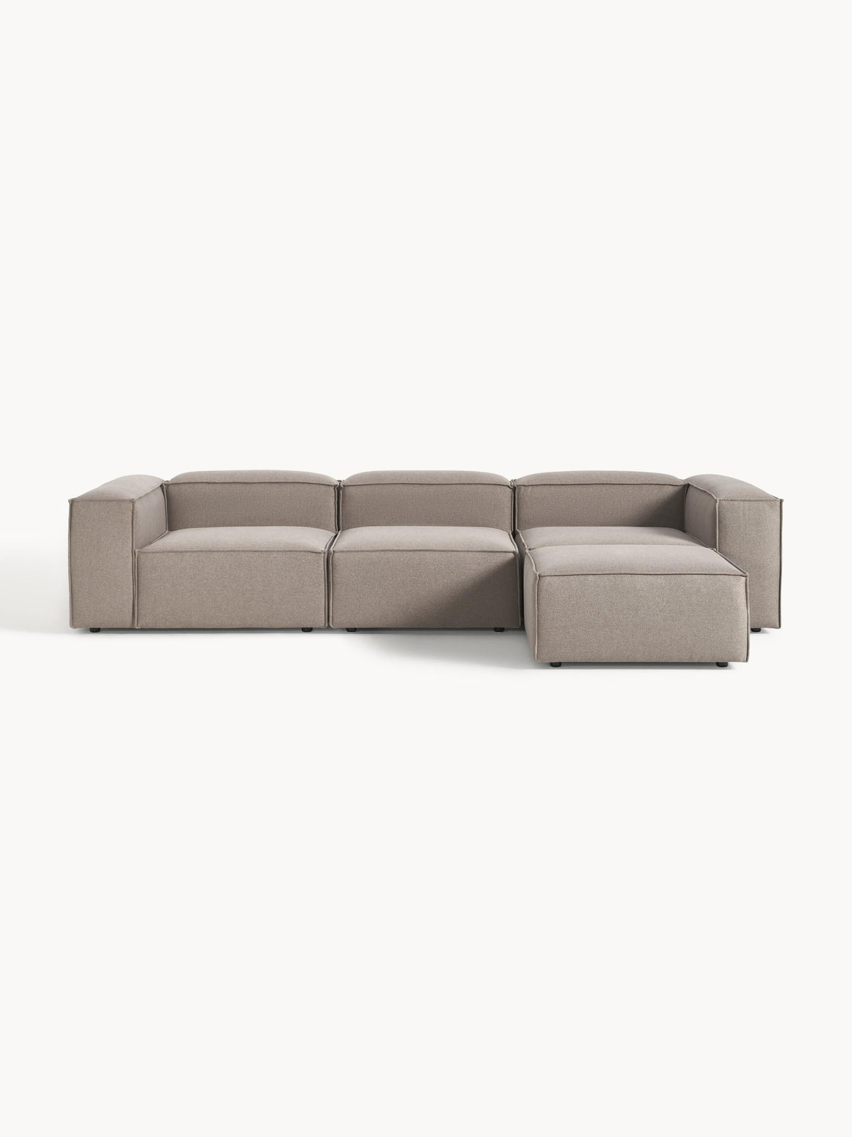 Gallery image 1 - Modular Sofa Lennon (4-seater) with Ottoman (left/right)