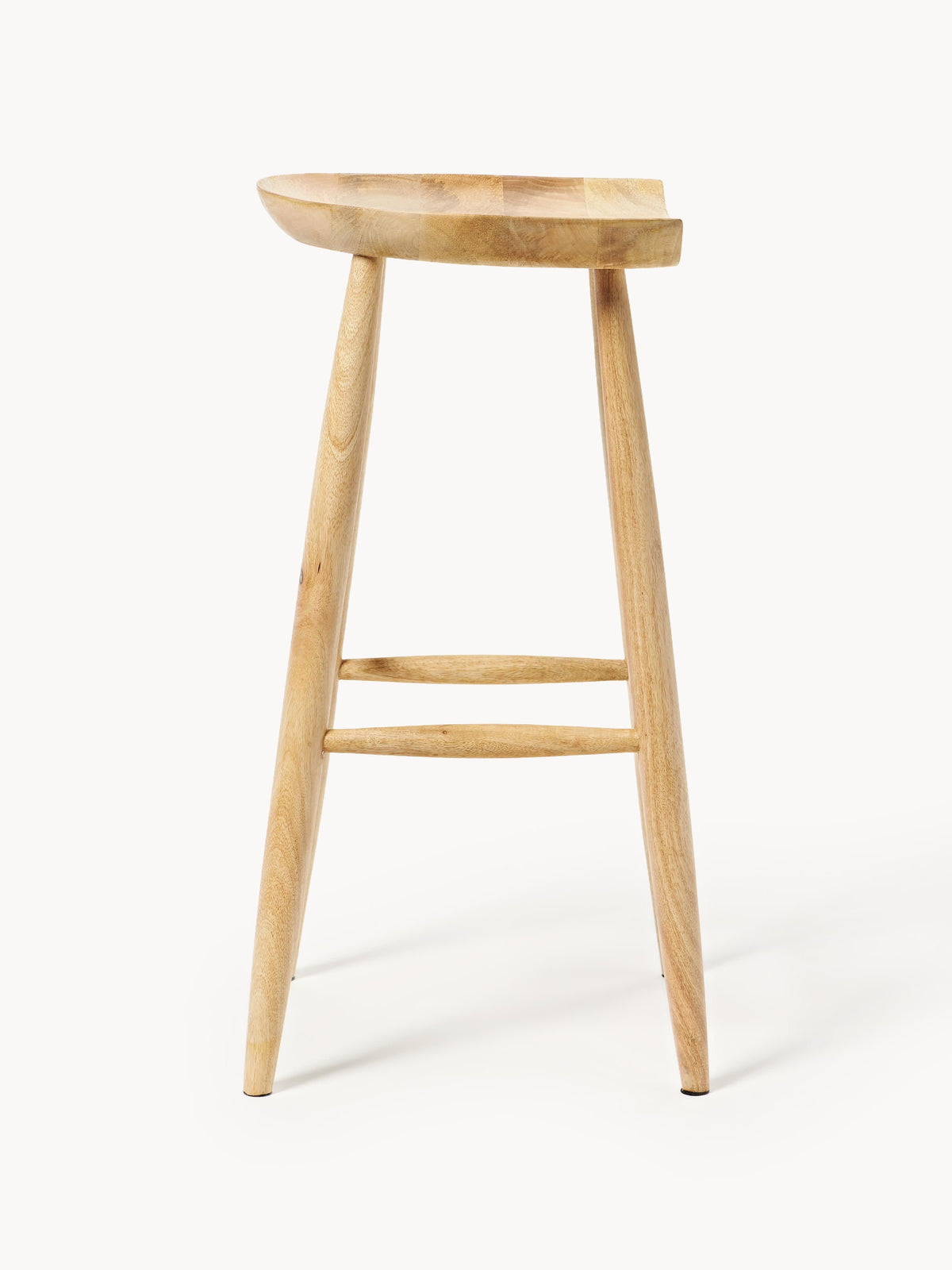 Nino Mango Wood Bar Stool