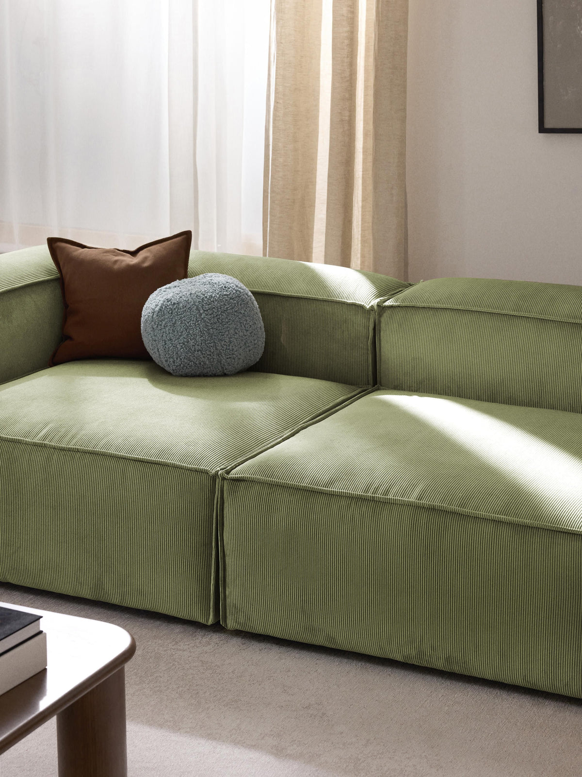 Lennon XL Corduroy Modular Ottoman