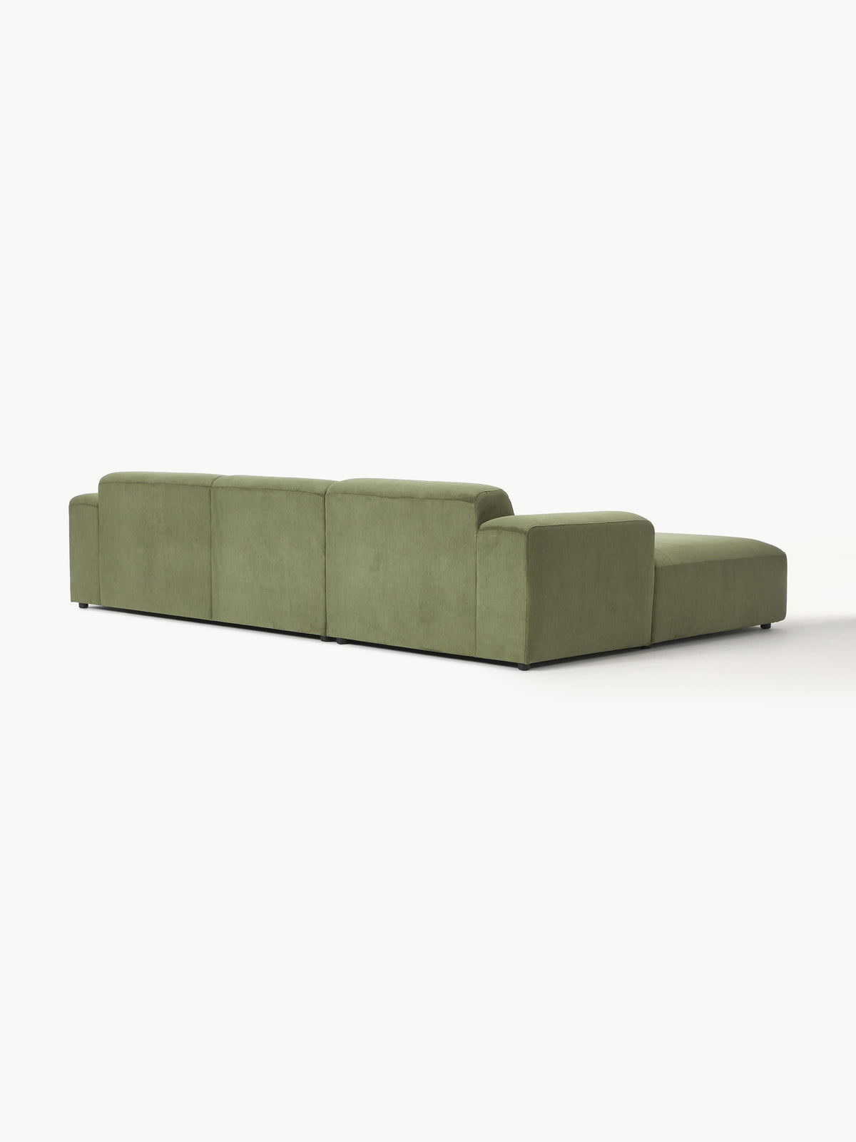 Melva Corduroy Corner Sofa (4-seater)