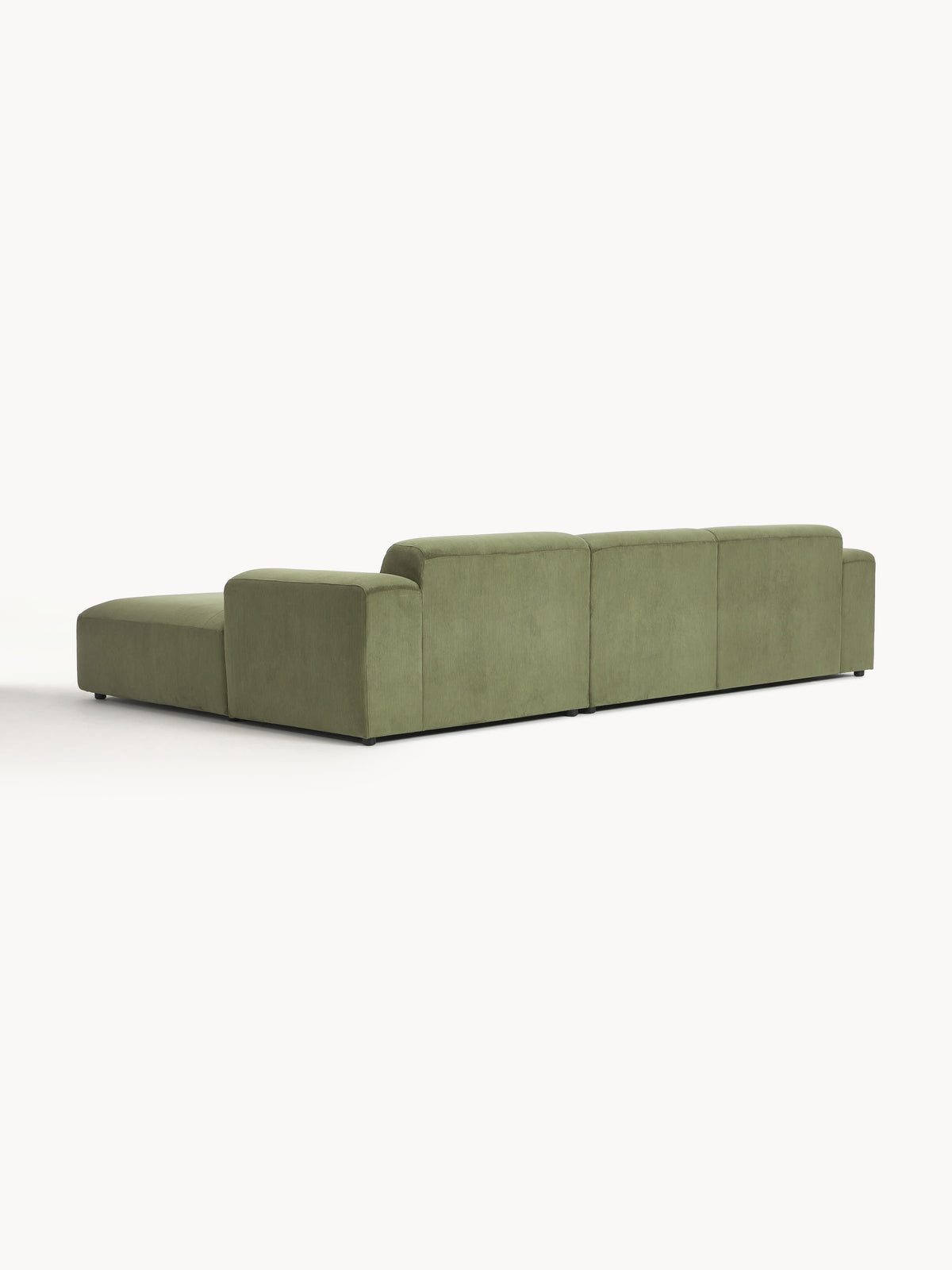 Melva Corduroy Corner Sofa (4-seater)