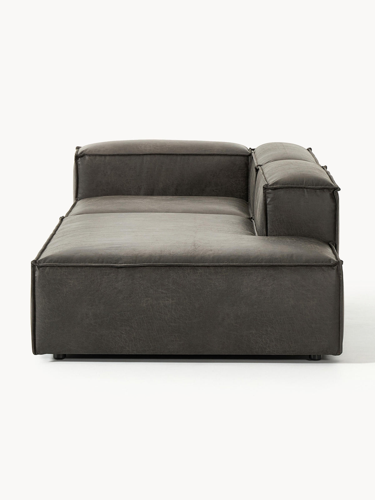 Lennon Modular Leather Ottoman