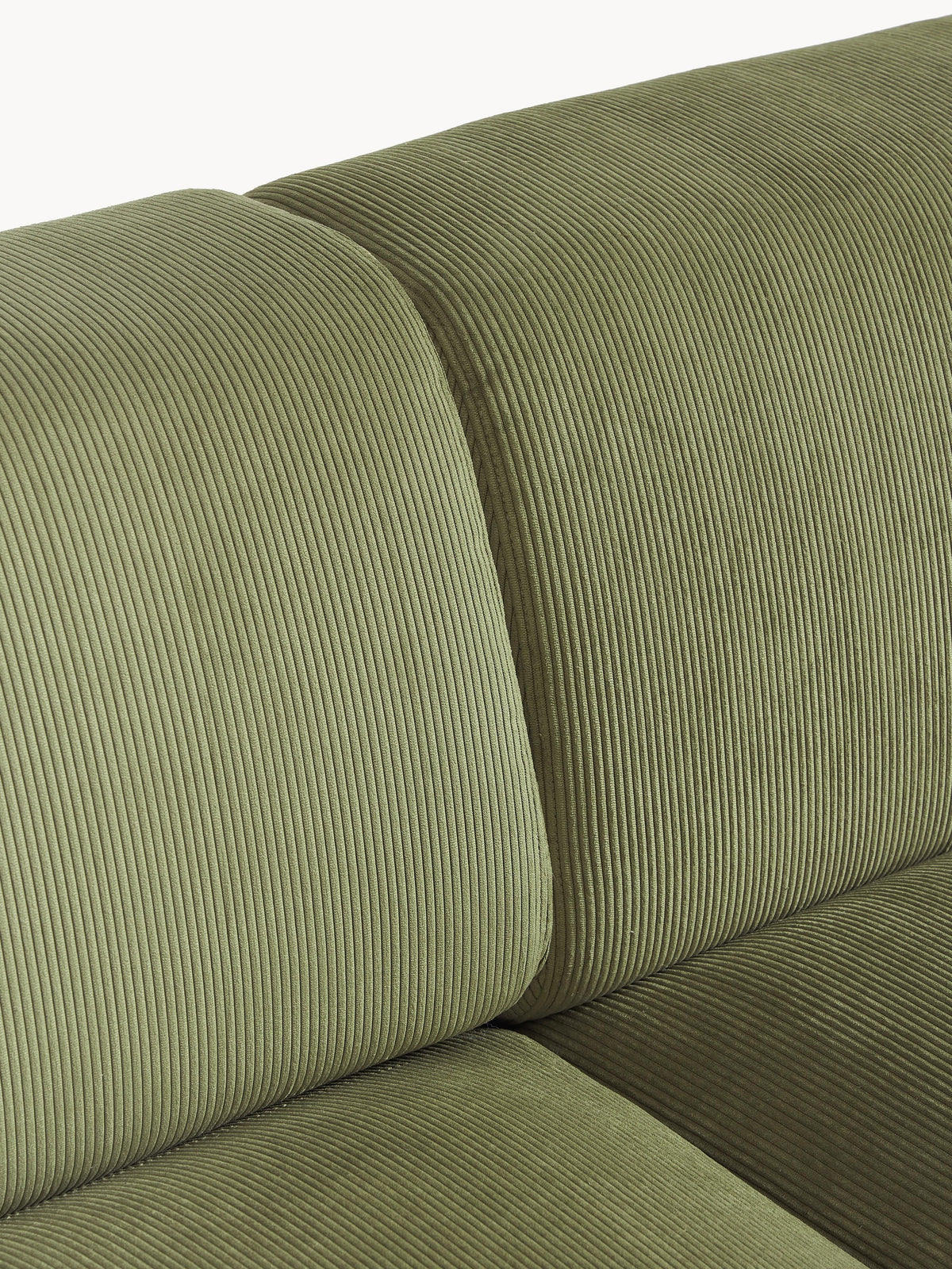 Melva Corduroy Corner Sofa (3-seater)
