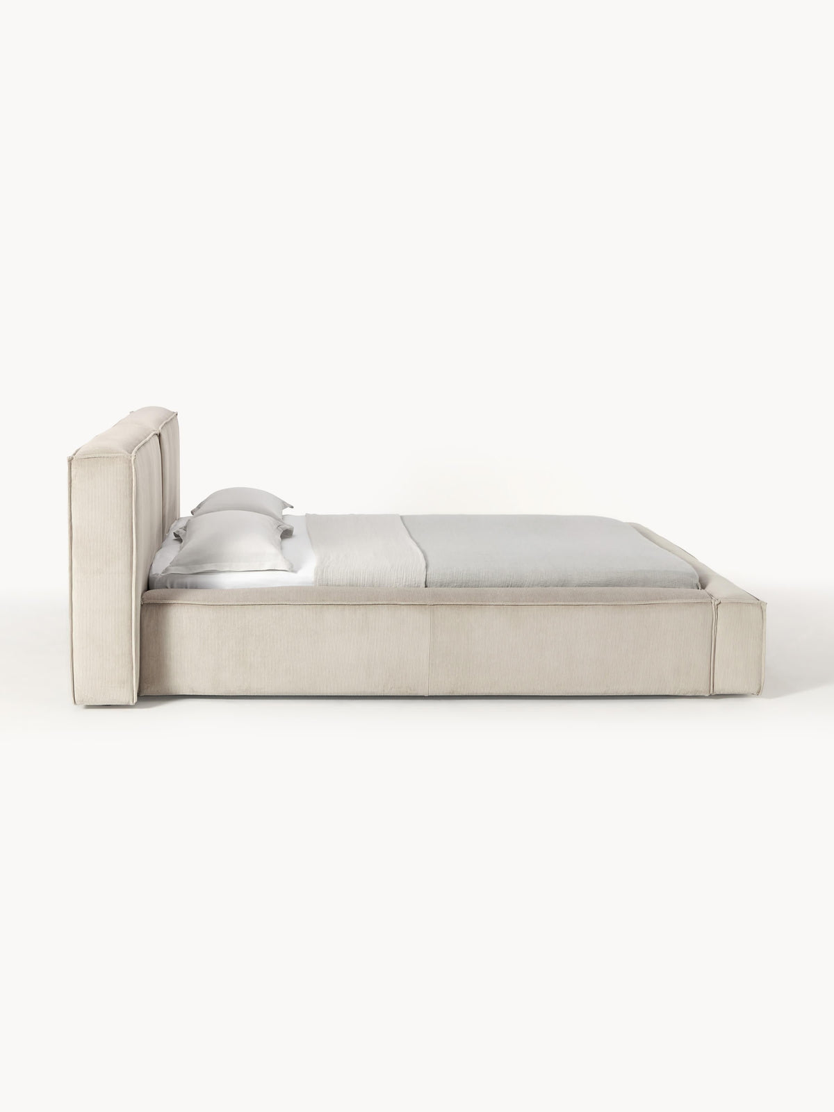 Lennon Upholstered Corduroy Bed
