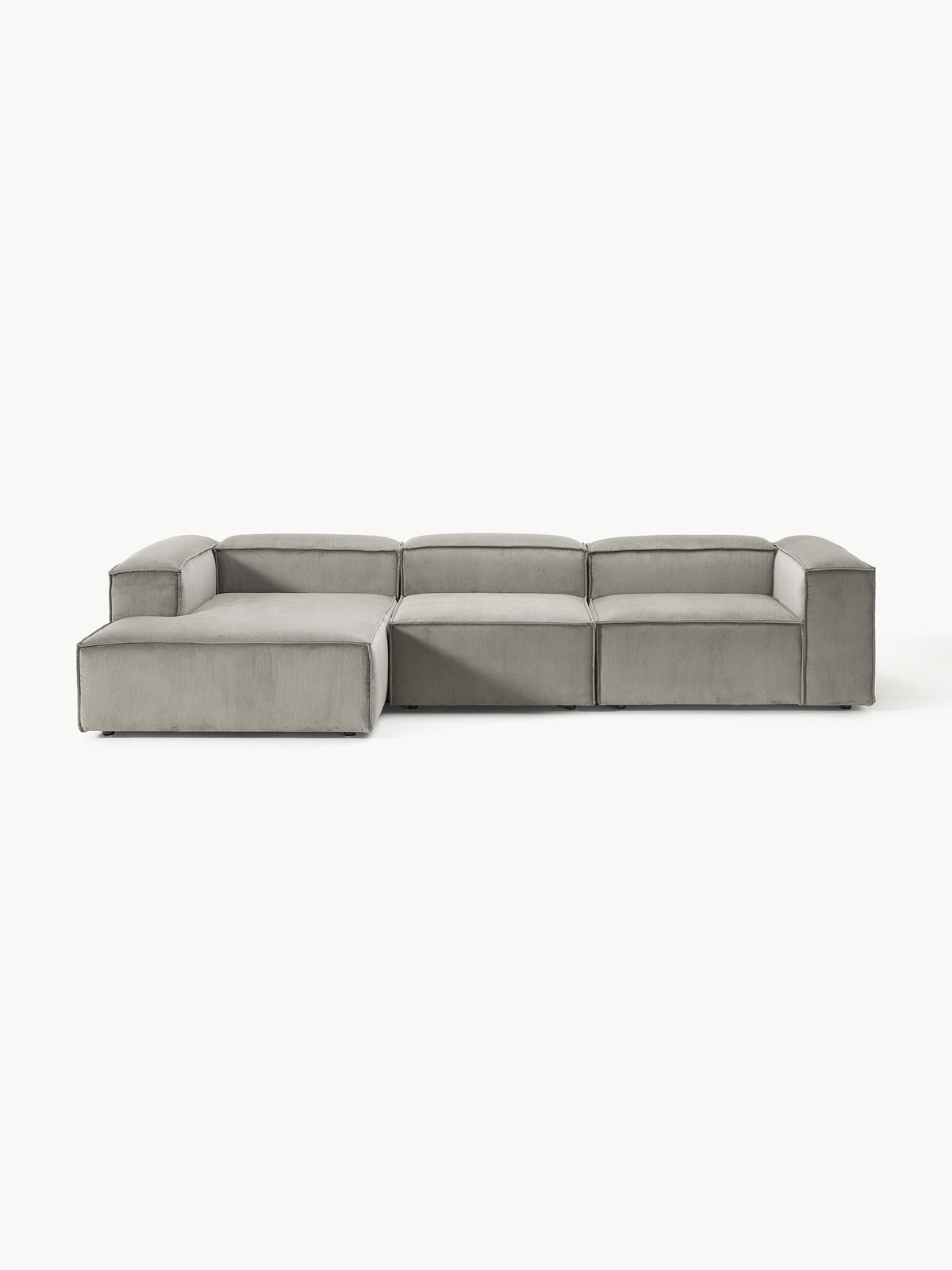 Gallery image 1 - Corduroy Modular Corner Sofa Lennon (4-seater)
